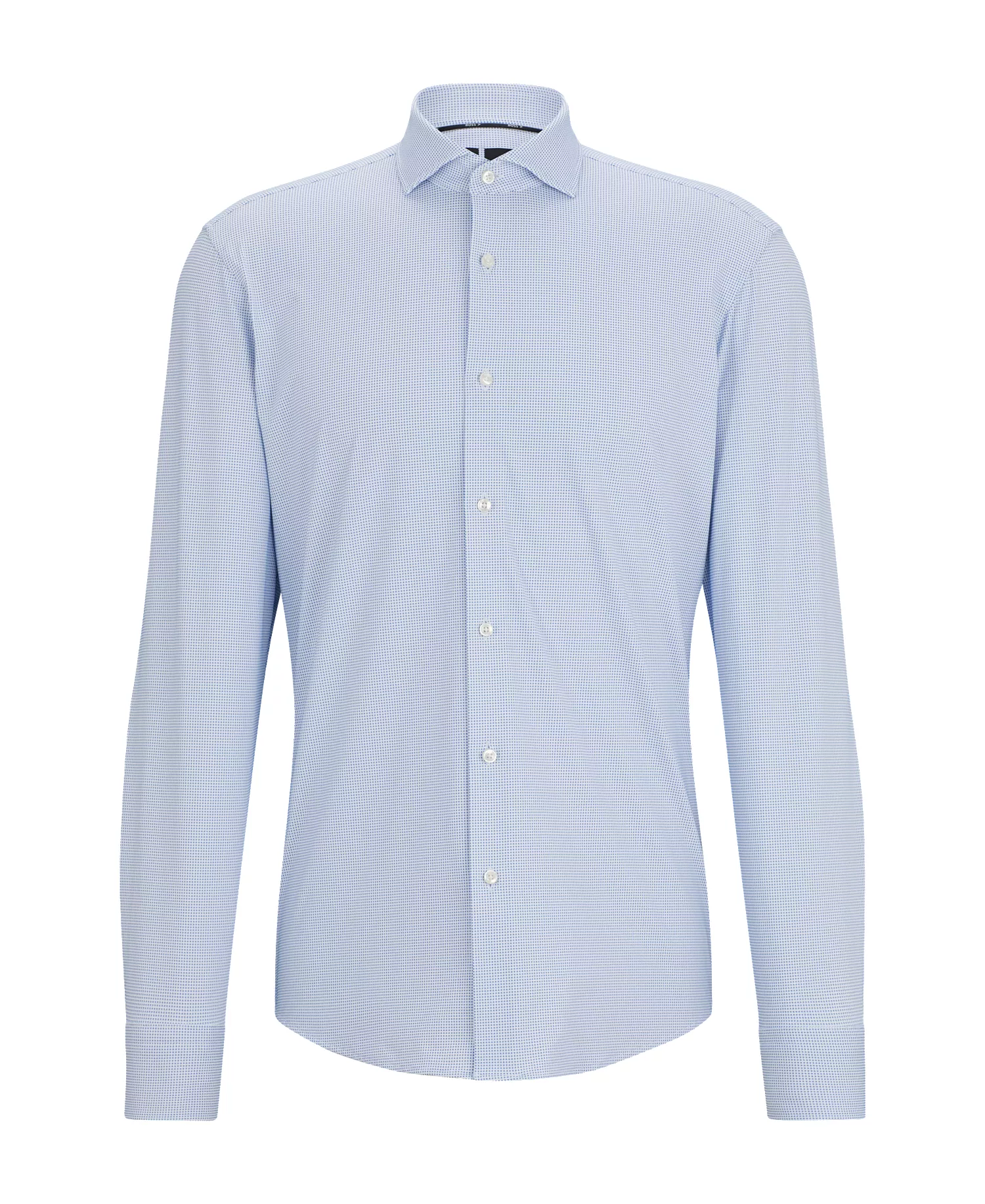 Men's Performance-Stretch Regular-Fit Shirt - Open Blue - 17.5