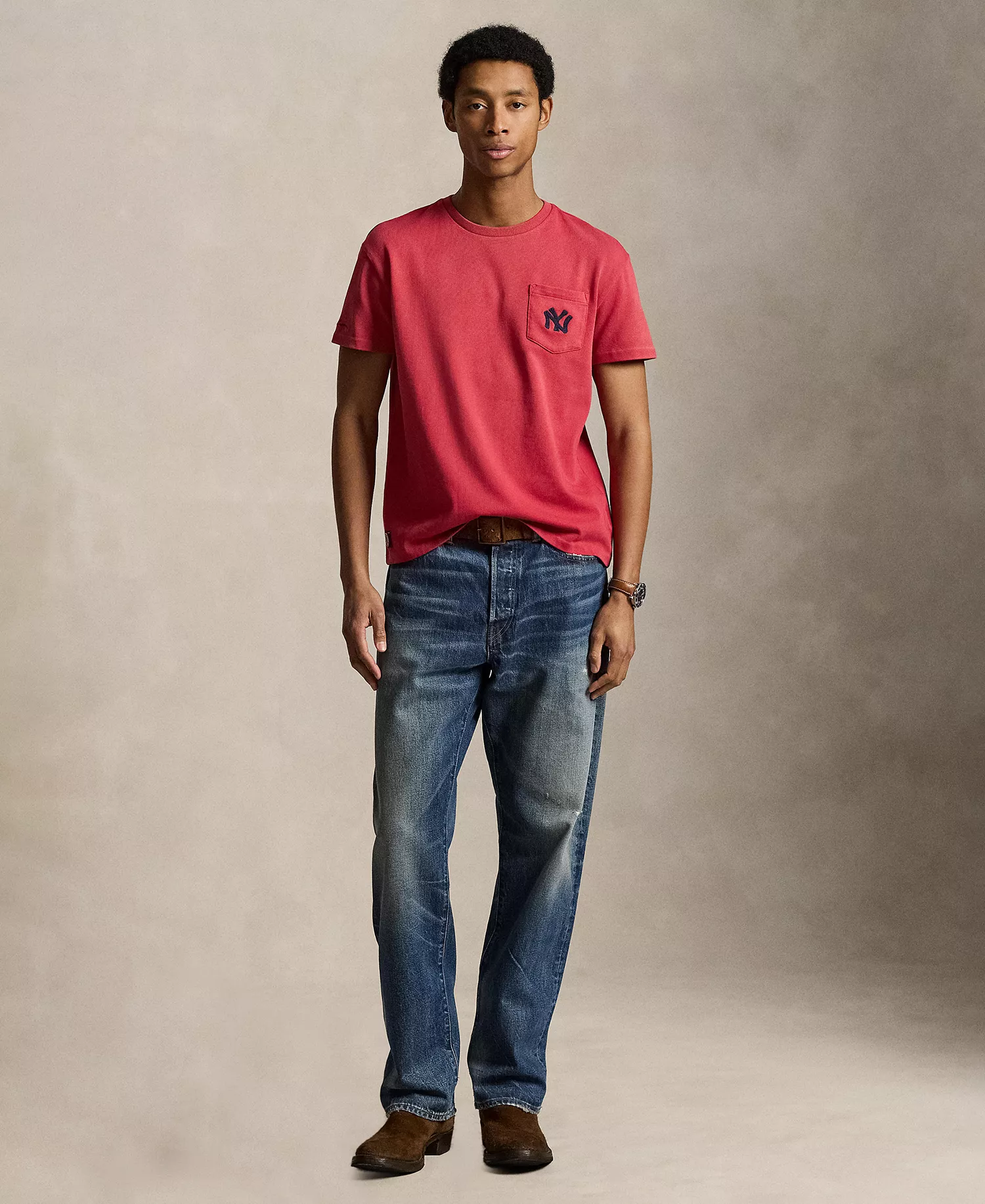 Men's Crewneck T-Shirt - Adirondack Berry - 2XL