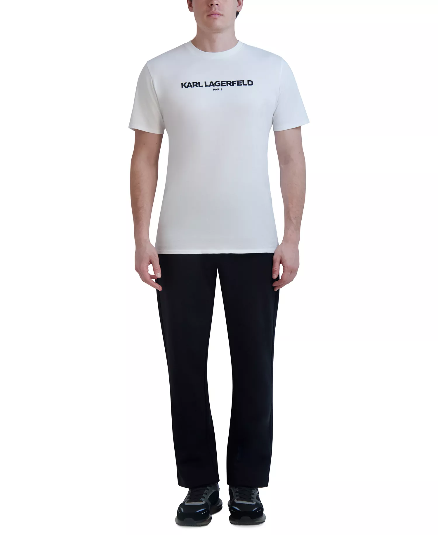 Men's Signature Fleece Pants - Black - 2XL