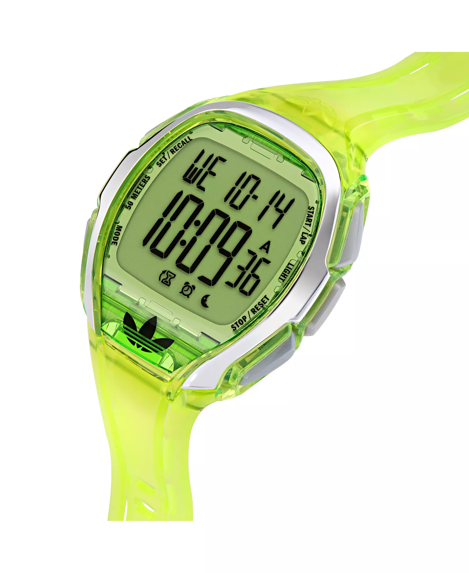 Unisex Analog Green Resin Watch, 45mm - Green - No Size
