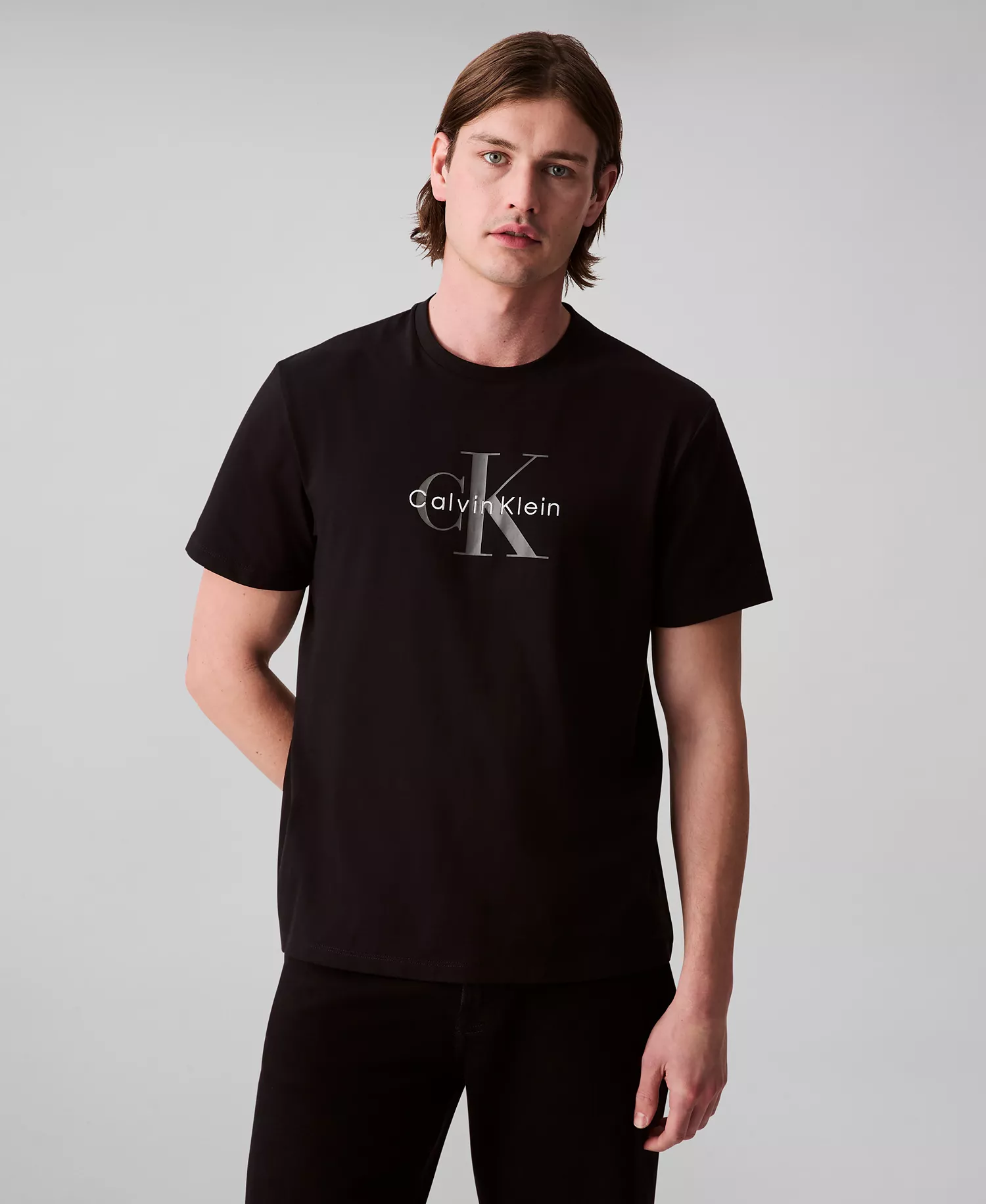 Monogram Logo Tee - Black - 2XL