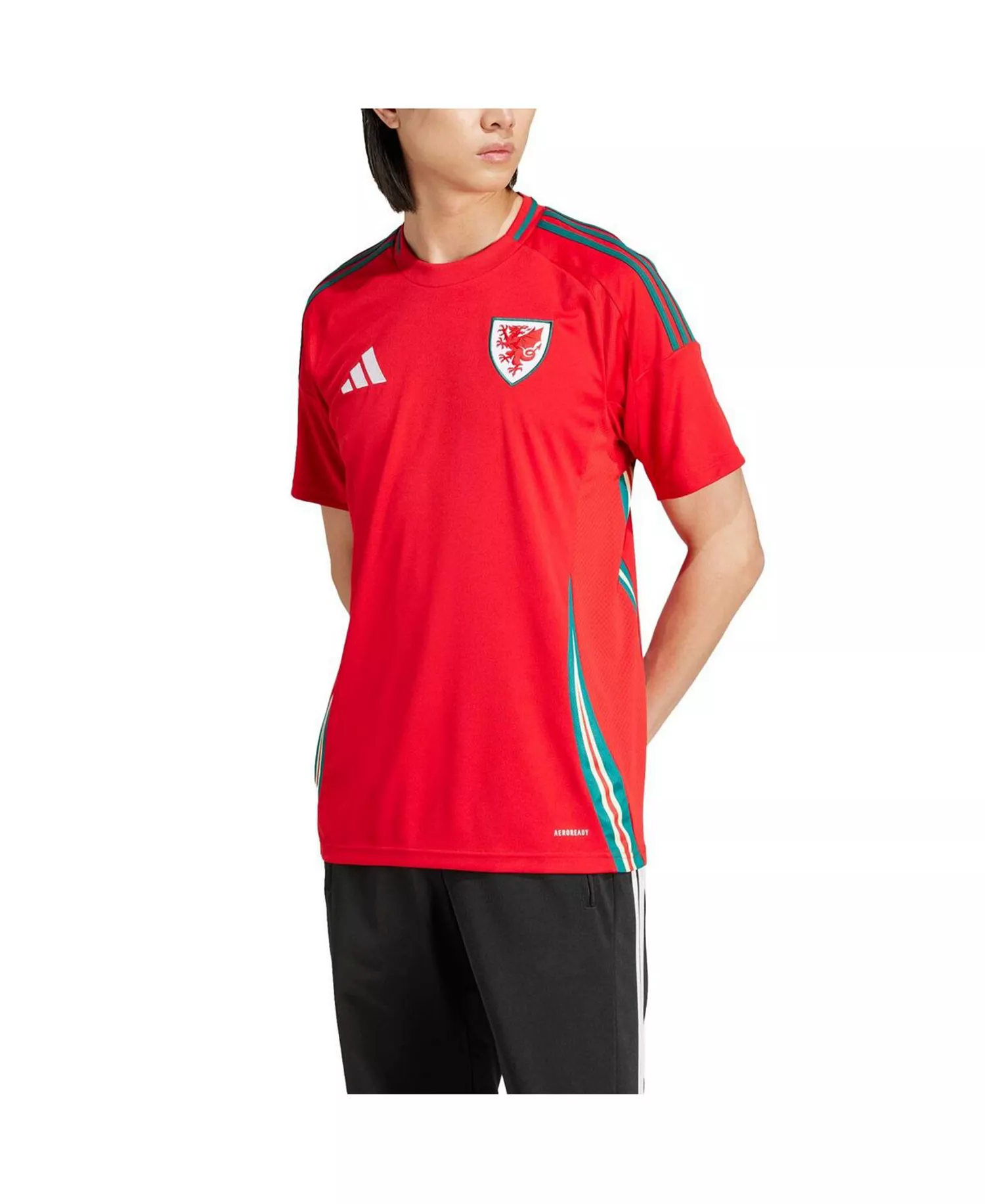 Men's Scarlet Wales National Team 2024 Home Replica Jersey - Scarlet - M