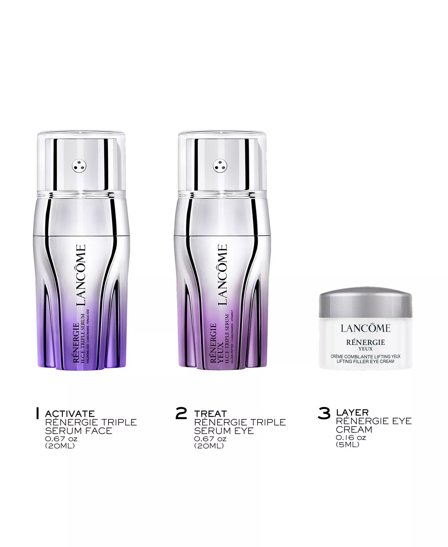 3-Pc. Rénergie Serum Limited-Edition Holiday Skincare Set, Created for Macy's - No Color - No Size