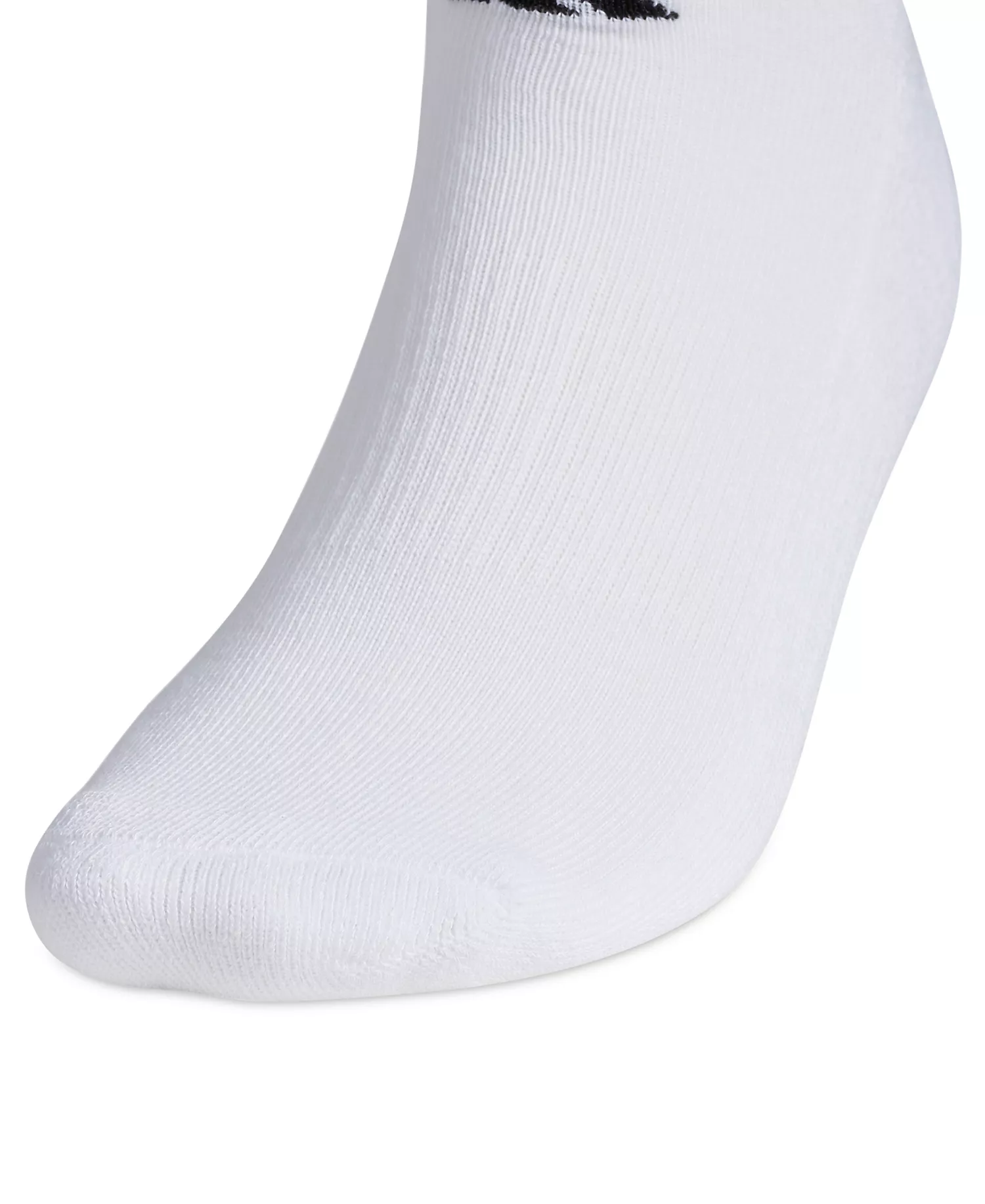 Men's Cushioned Athletic 6-Pack No Show Socks - Black - L