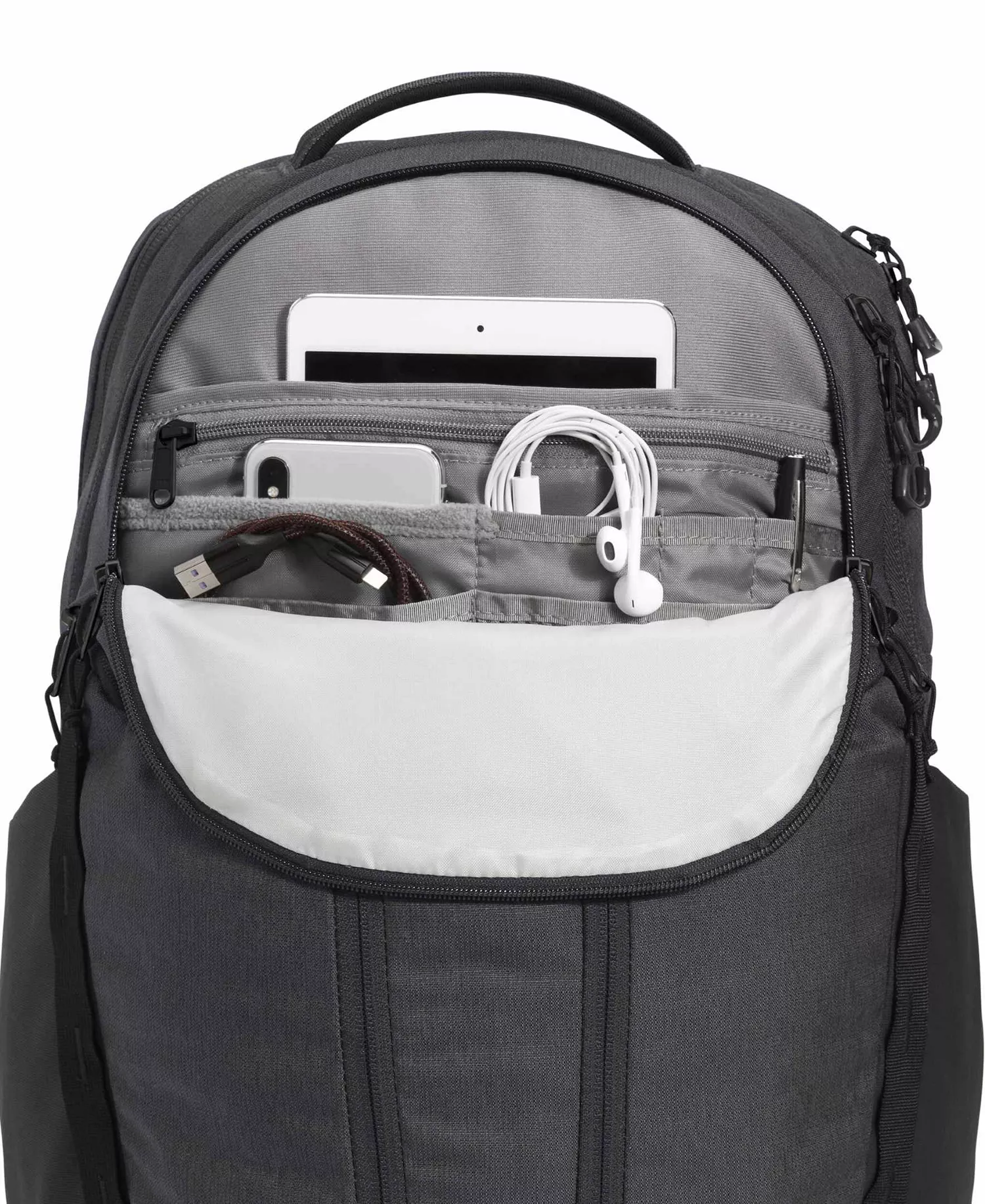 Men's Surge Backpacks Messengers - Asphalt gray light heather, Black - ONE SIZE
