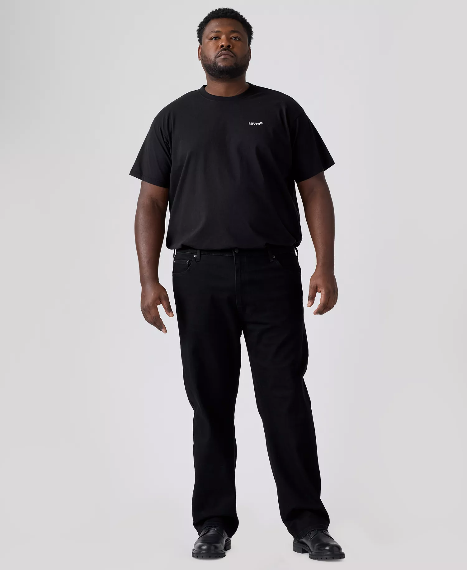 Levis Mens Big & Tall 506 Comfort Jean - Black - 36