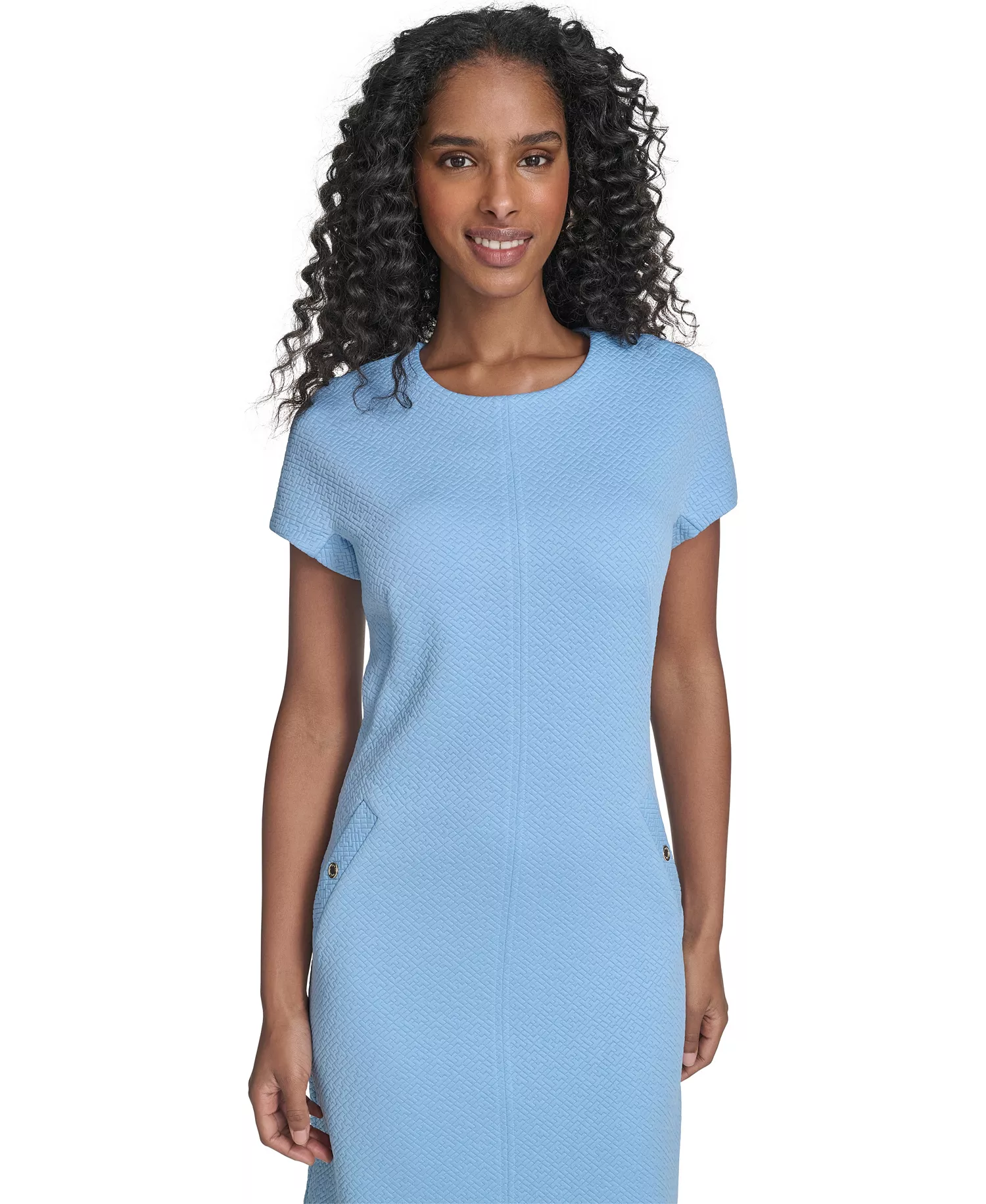 Women's Crewneck A-Line Dress - Breeze - 0P