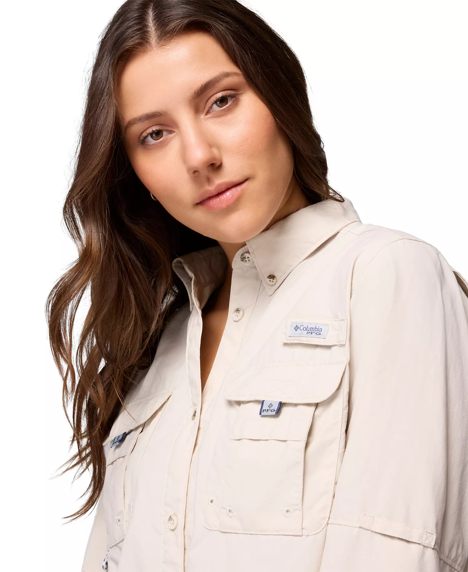 Women's Bahama II Long-Sleeve Top - Dark Stone - L