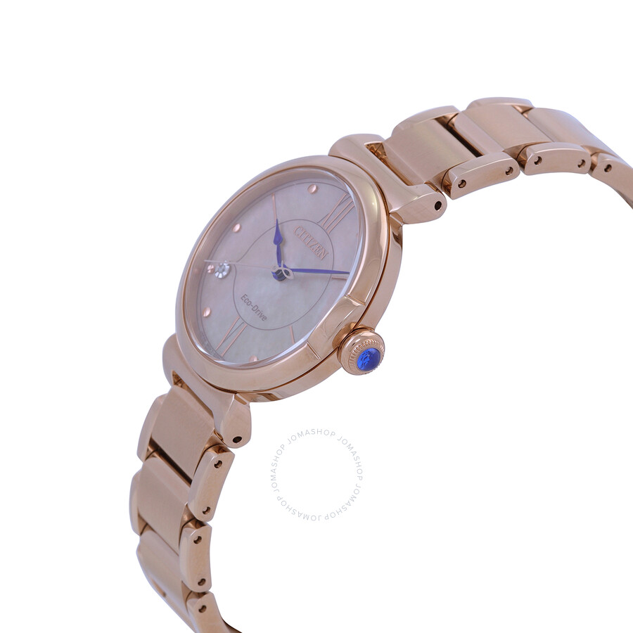 Citizen L Series Eco-Drive Mother of Pearl Dial Ladies Watch