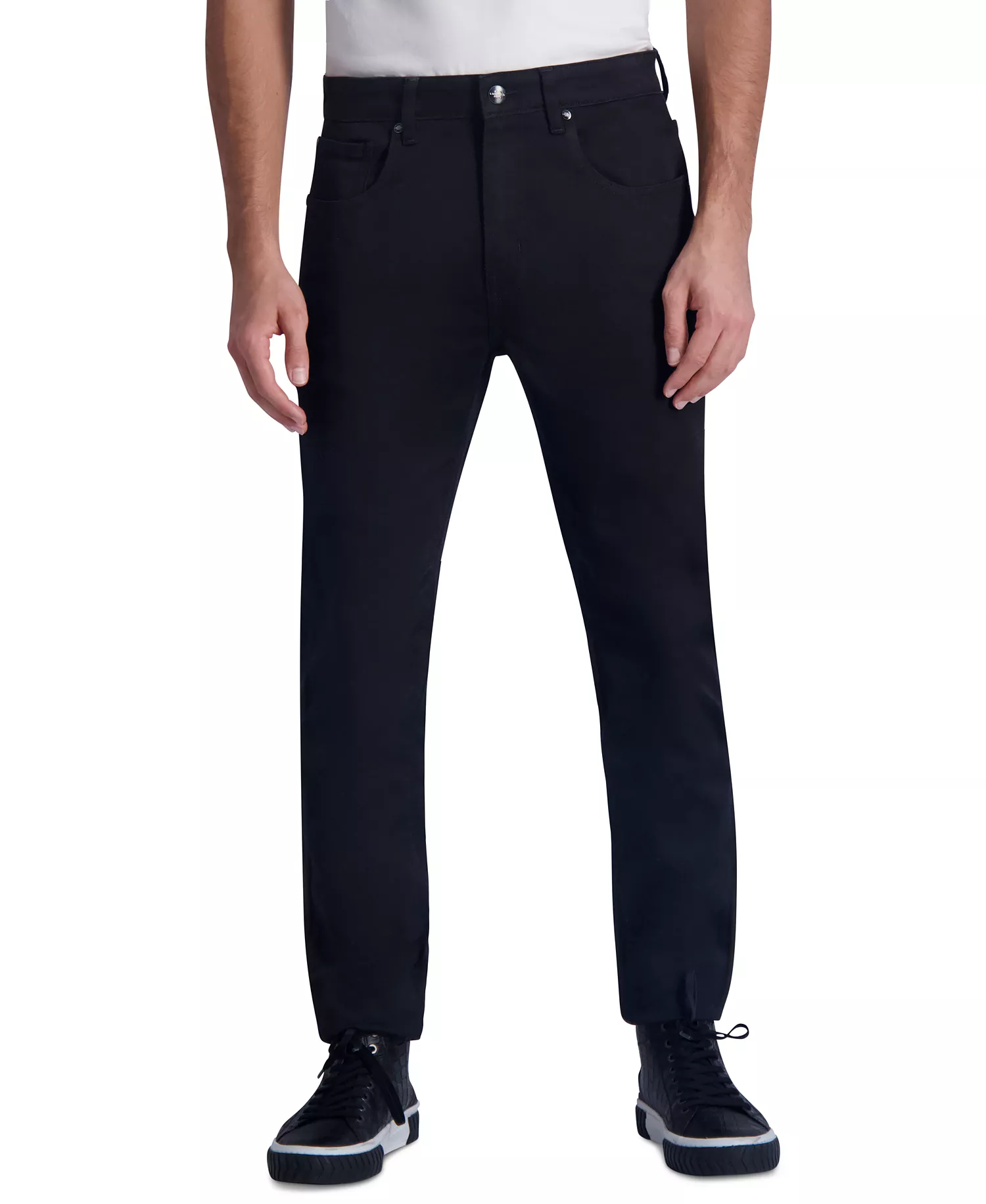 Men's Slim Fit Denim Jeans, Created for Macy's - Black - 34