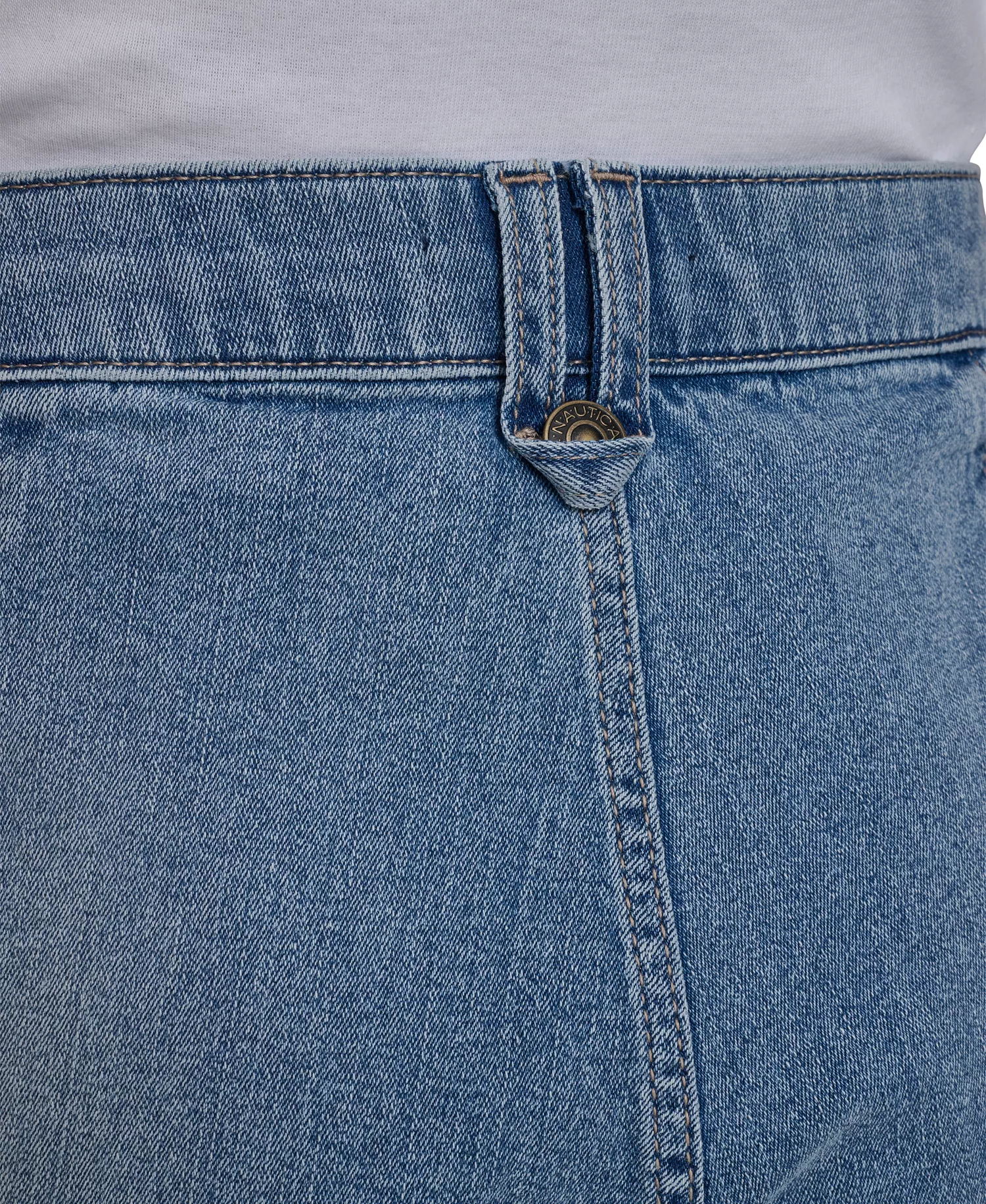 Women's Pleated Denim Shorts - Lola Wash - 10