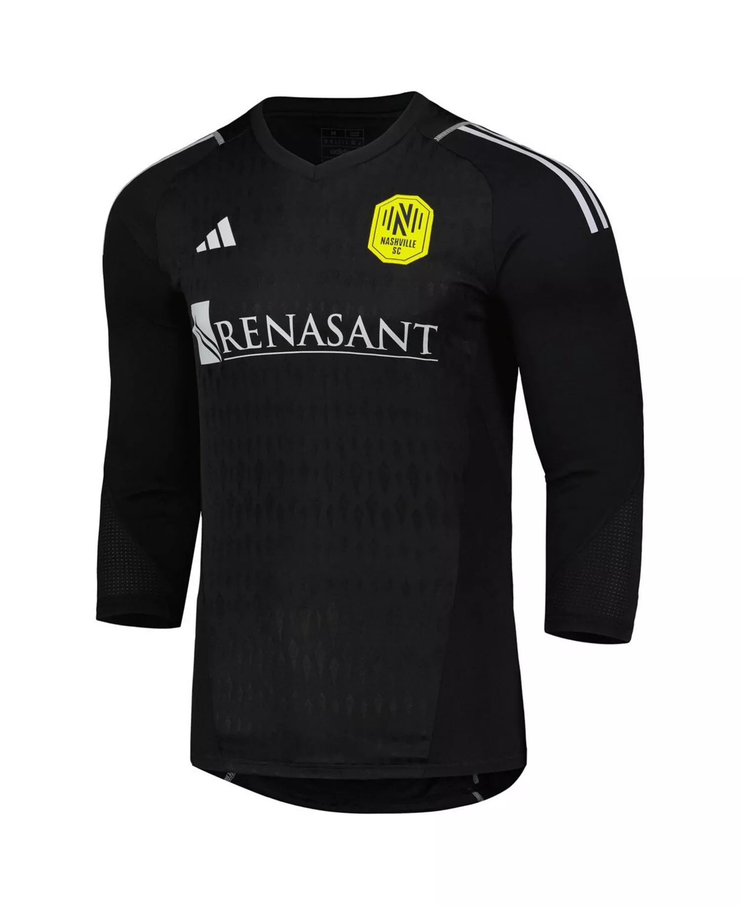 Men's Black Nashville SC 2023 Goalkeeper Long Sleeve Replica Jersey - Black - L