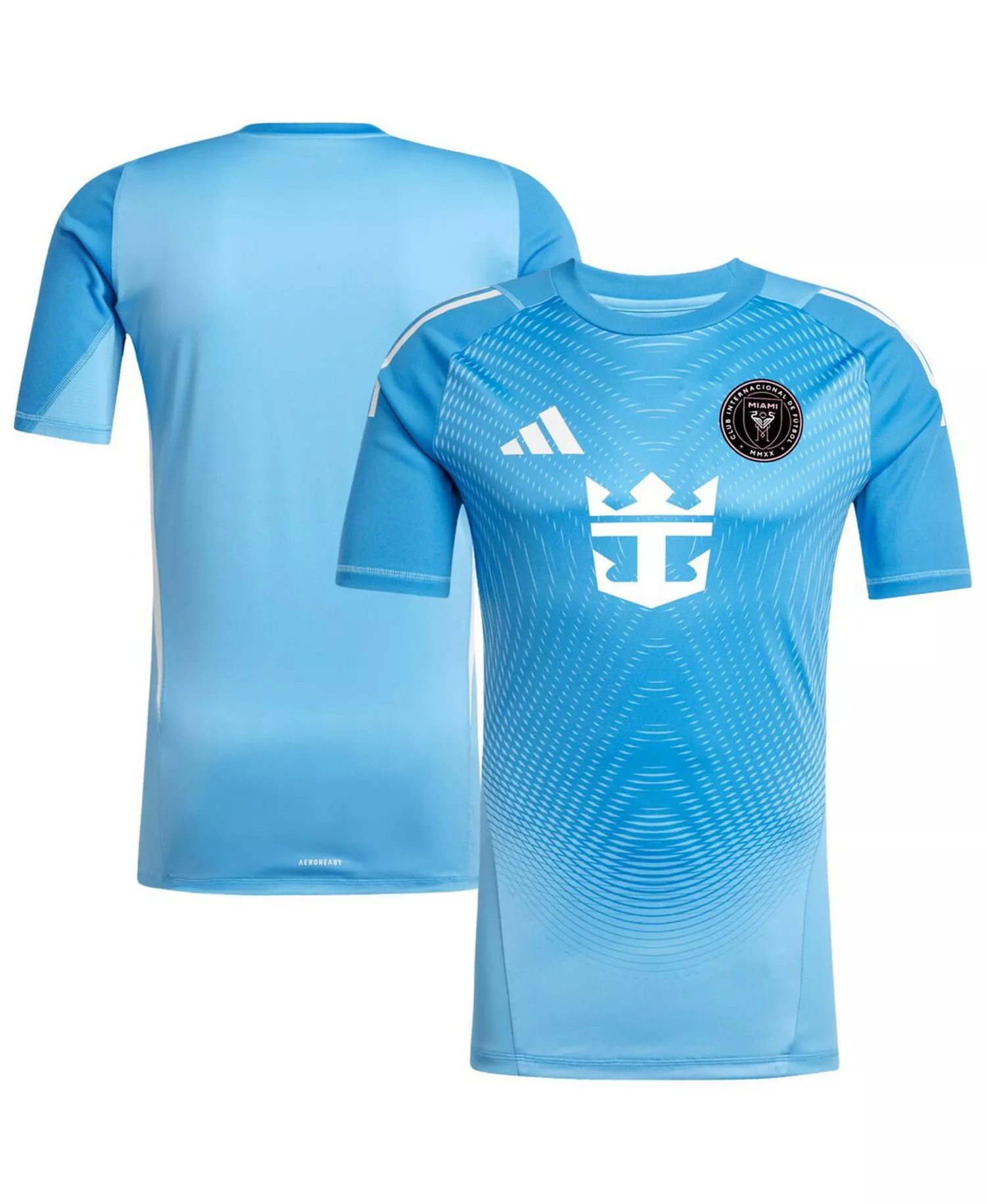 Men's Blue Inter Miami CF 2025 Goalkeeper Jersey - Blue - L