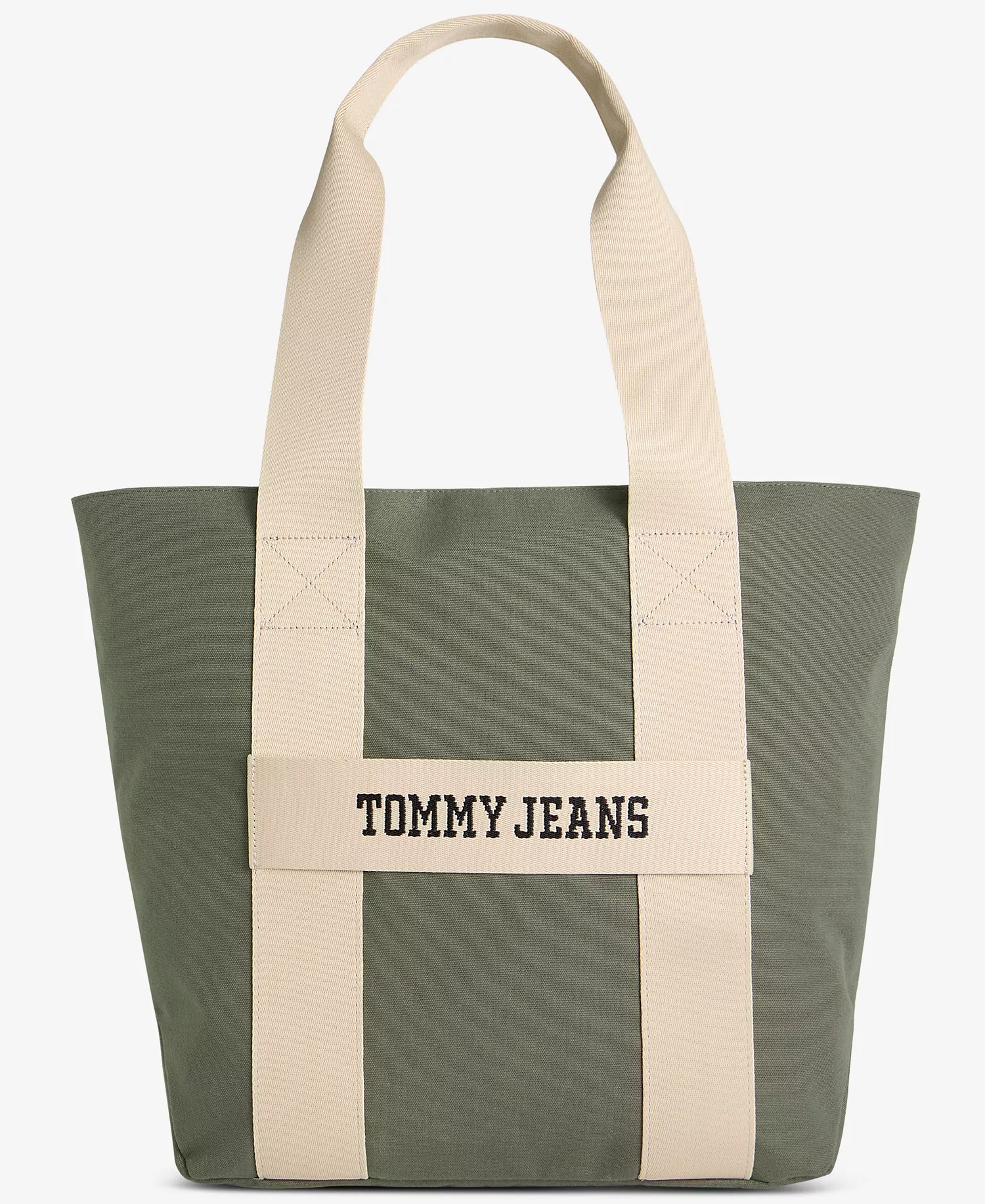 Men's Retro Logo Tote Bag - Pewter Green - No Size
