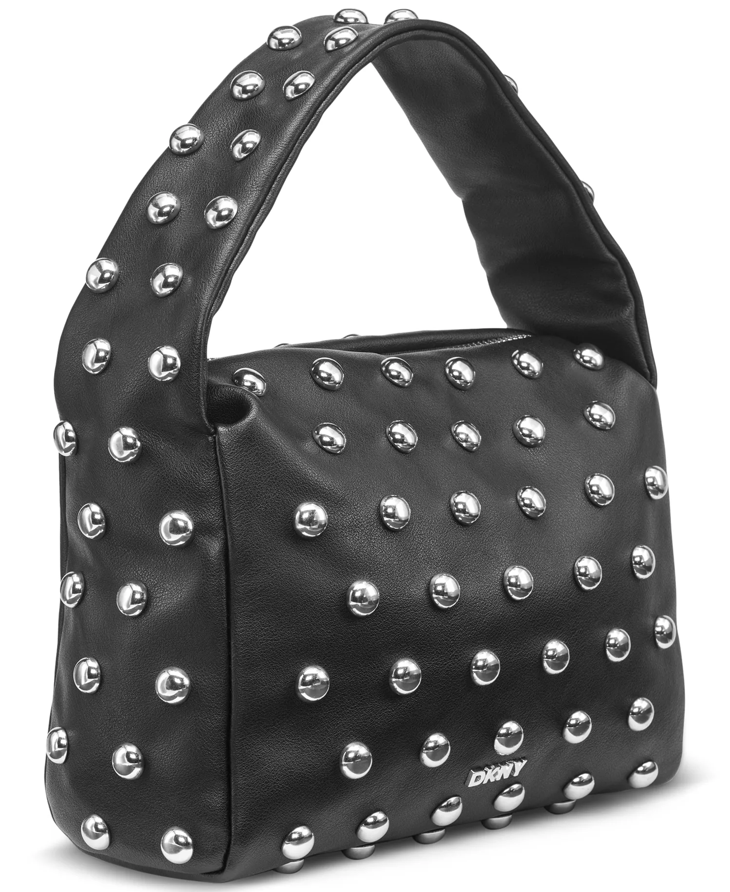 Agnes Small Shoulder Bag - Black/silver - NO SIZE