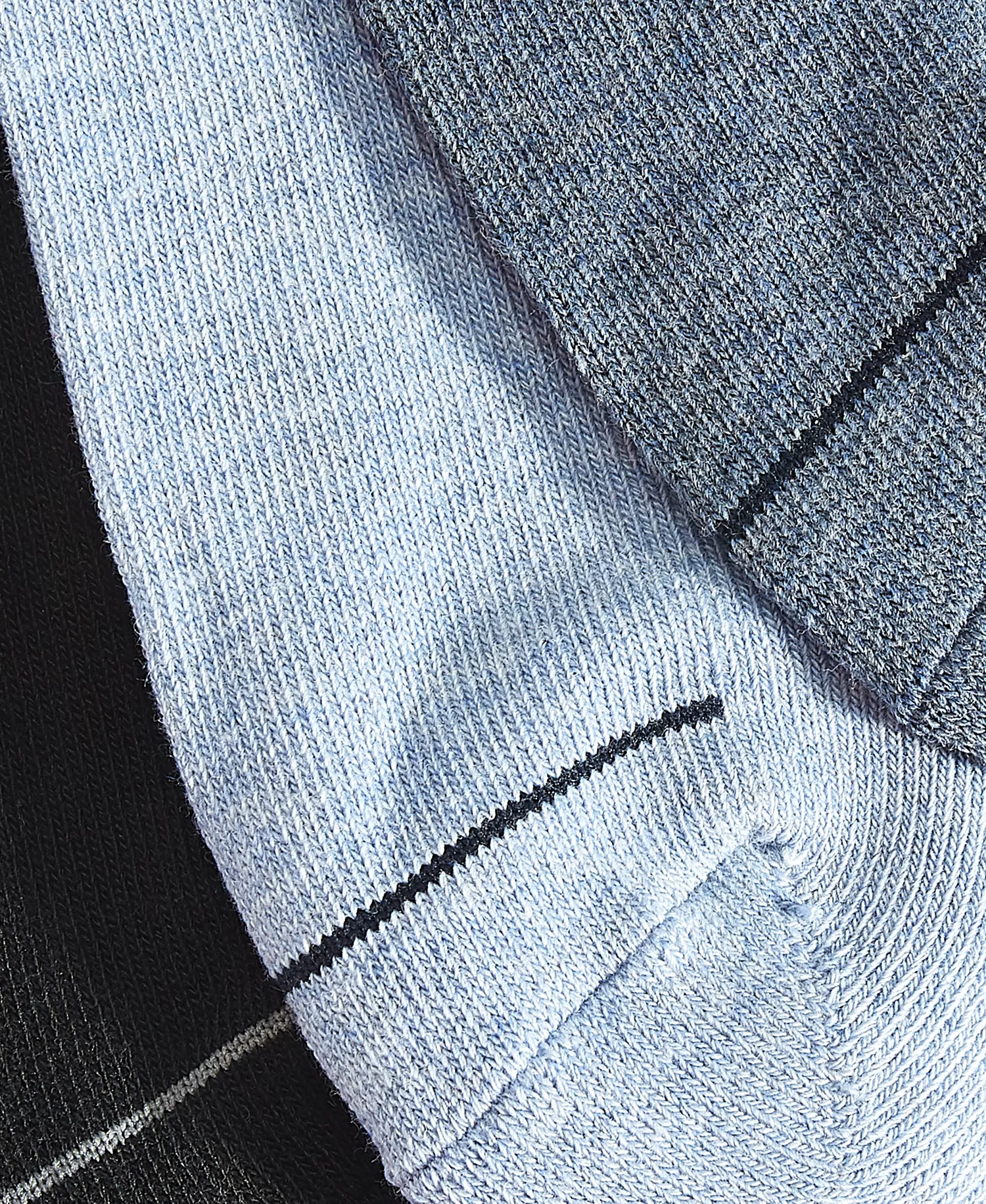 Six-Pack Back Tab Ankle Socks - Multi Assorted - 7-12