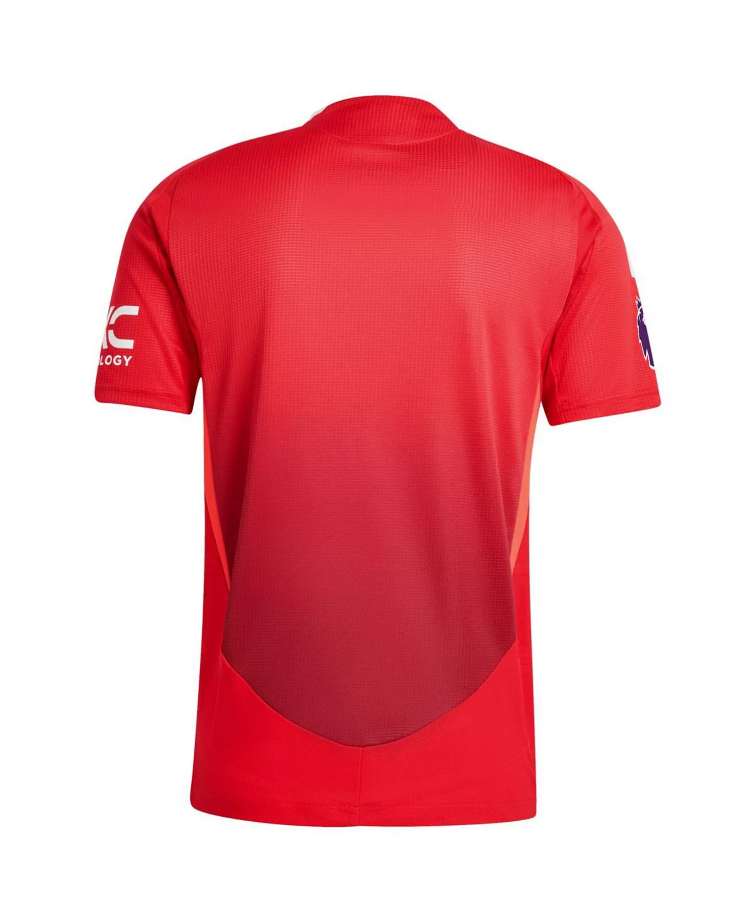 Men's Red Manchester United 2024/25 Home Authentic Patch Jersey - Red - 2XL