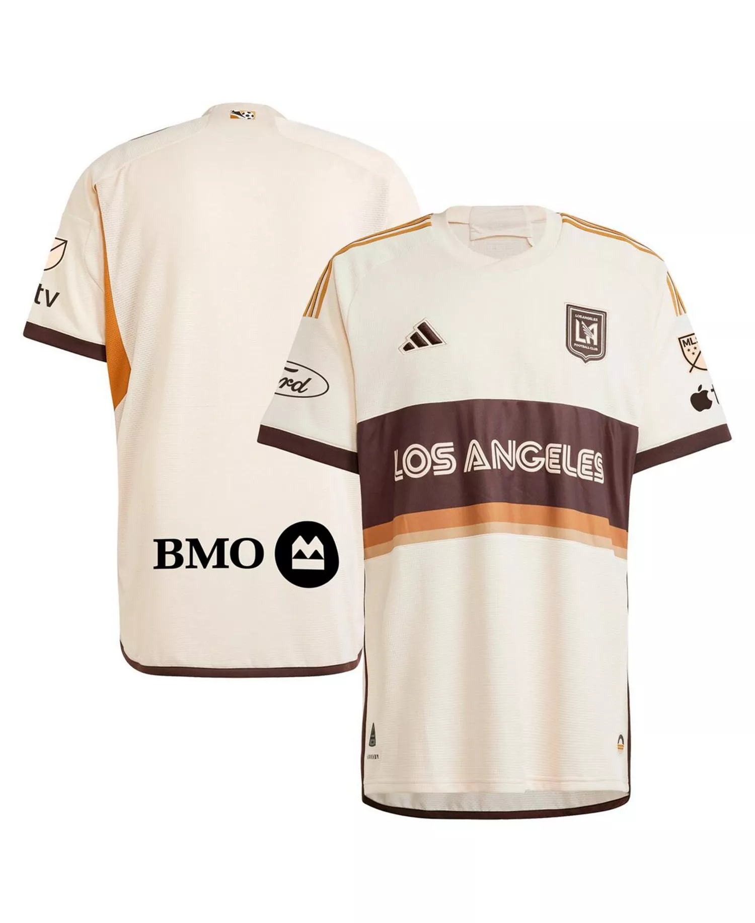 Men's Tan LAFC 2024 Archive Authentic Jersey - Tan - S