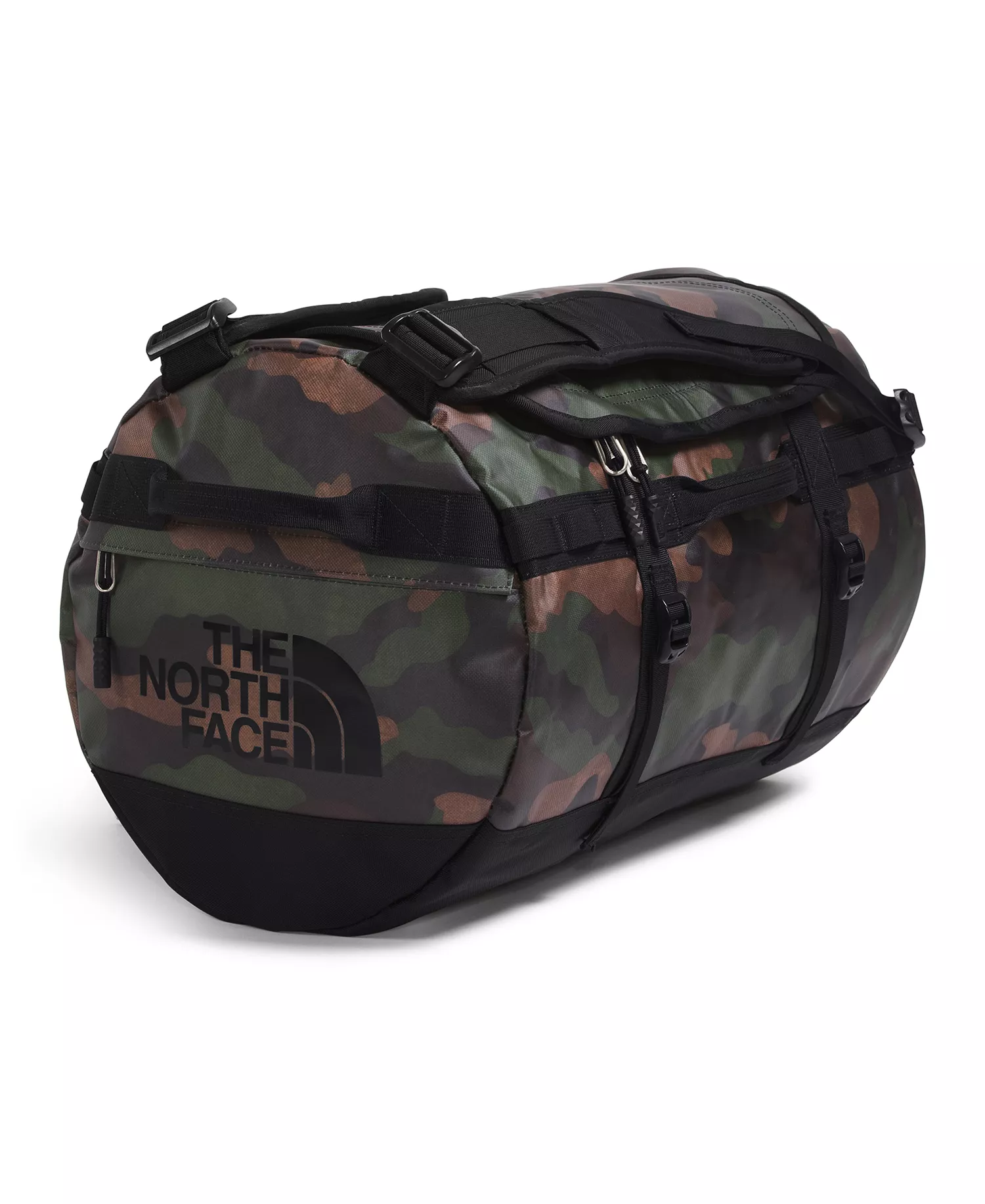 Men's Base Camp Duffel - S - Black, White - ONE SIZE