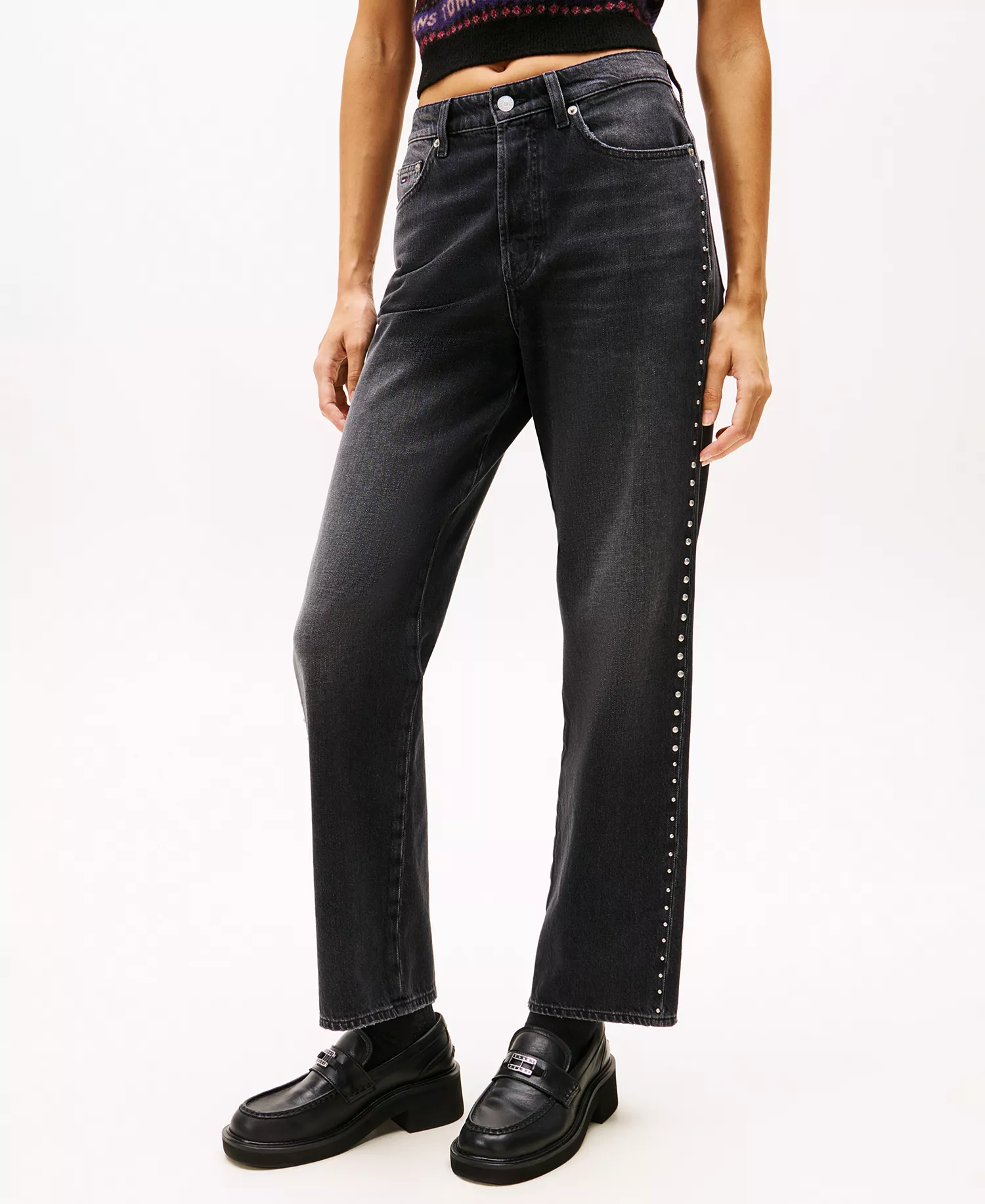 Women's Layla High-Rise Slim Straight Jeans - Denim Black - 24x30