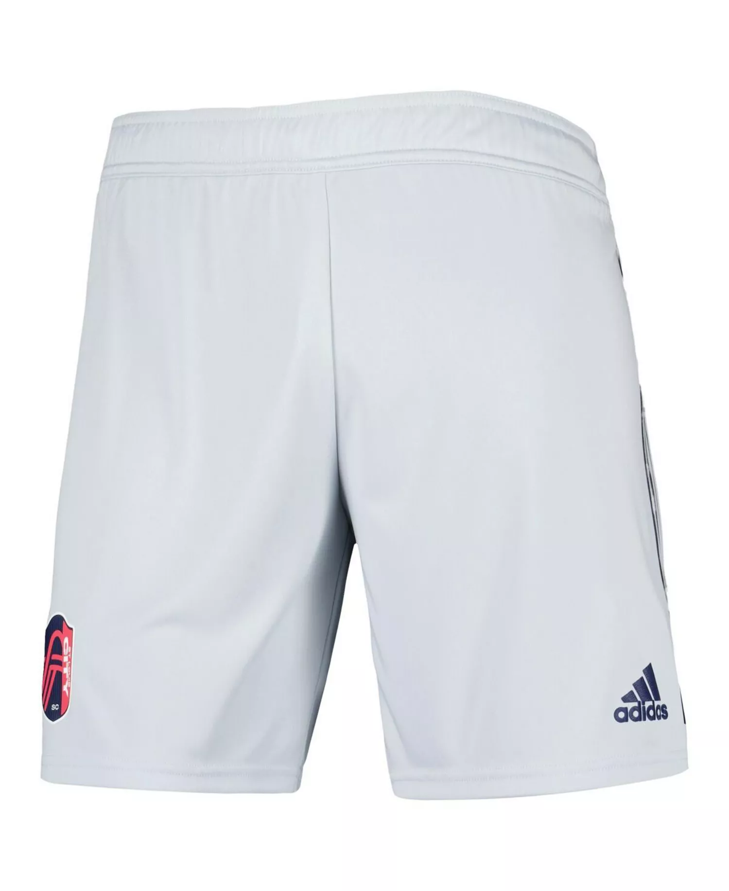 Men's Gray St. Louis City SC 2023 Away AEROREADY Authentic Shorts - Gray - 2XL
