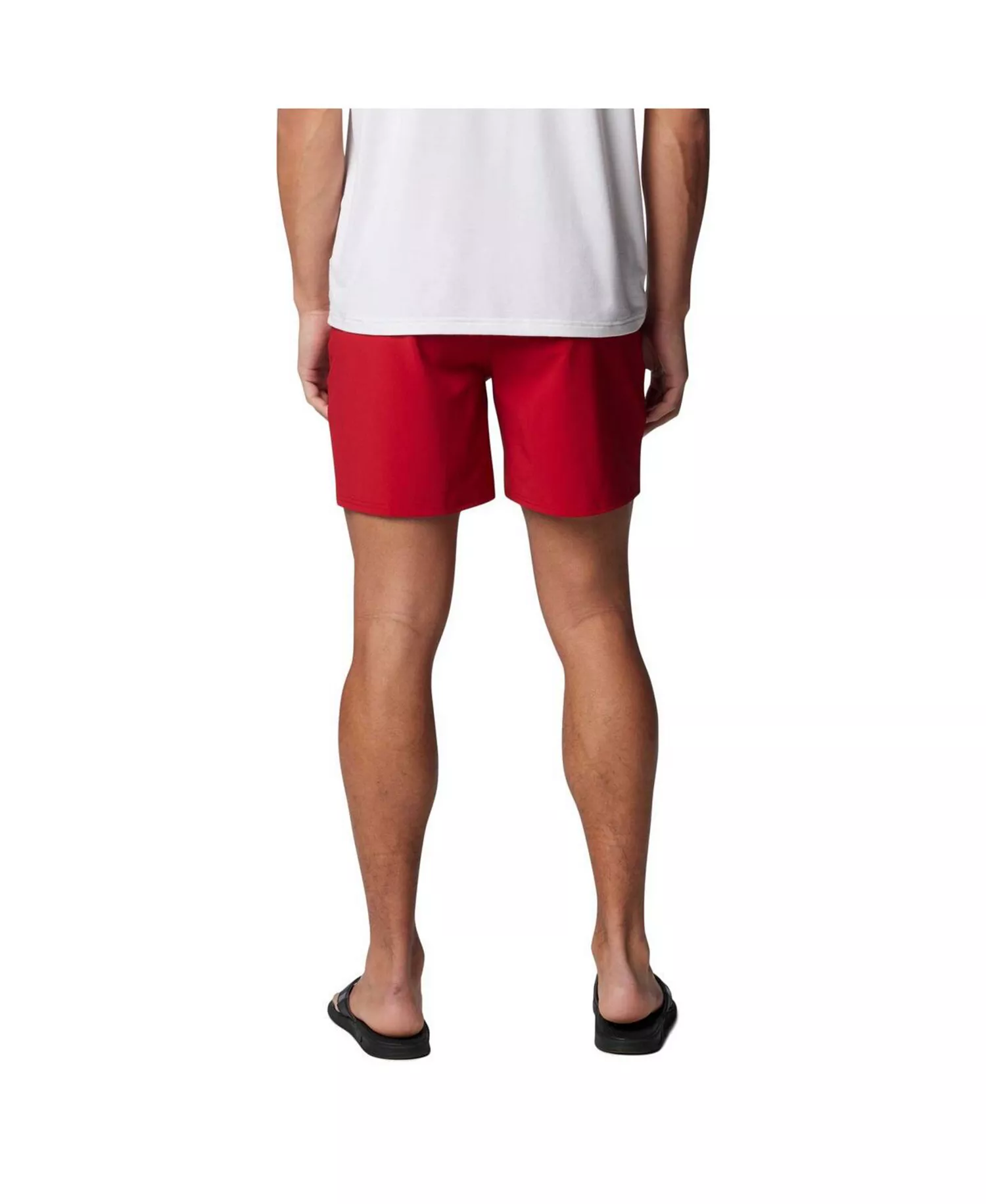 Men's Crimson Alabama Crimson Tide PFG Terminal Roamer Omni-Shade Stretch Shorts - Crimson - L