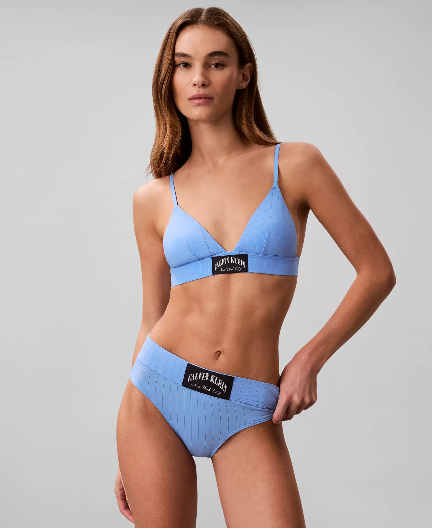 Women's Moderate Coverage Bra - Blue Descent - L