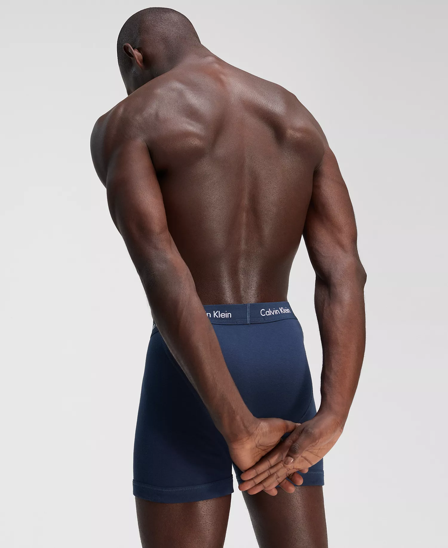 Men's Underwear Cotton Classics Multi-Packs, Created for Macy's - All Black/Black With White Waistband - L
