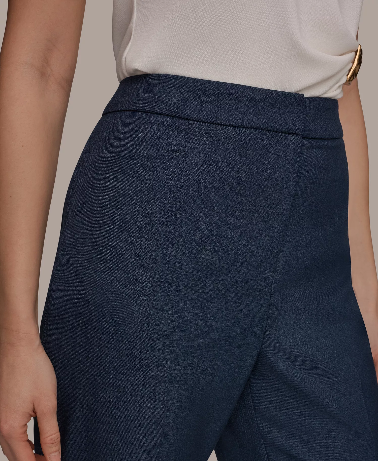 Women's Straight Leg Front Rise Pants - Nightfall - 0