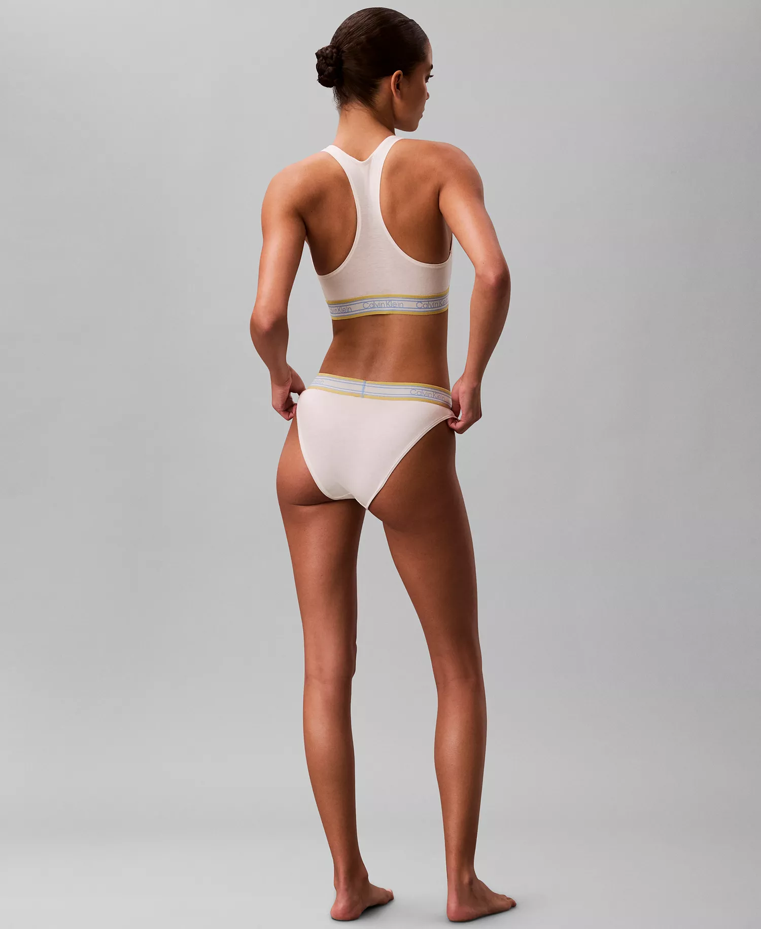 Icon Tanga Cut Panties - White - L