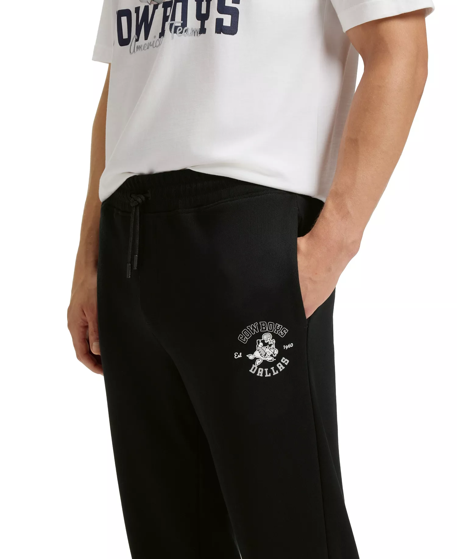 BOSS x DALLAS COWBOYS Logo Tracksuit Pants - Black - 2XL
