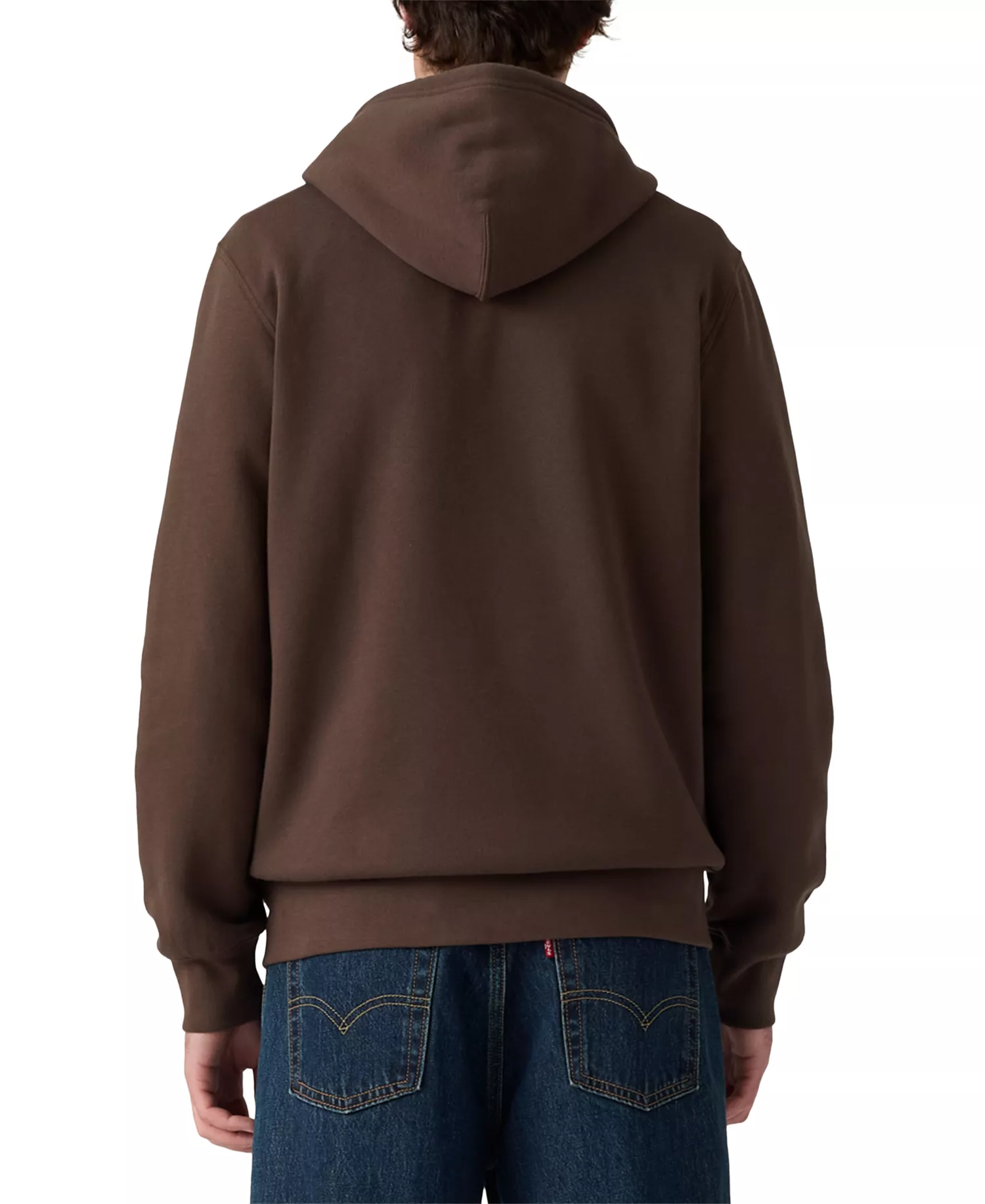 Men's Non-Graphic Zip-Up Standard Fit Hoodie - Bracken - 2XL