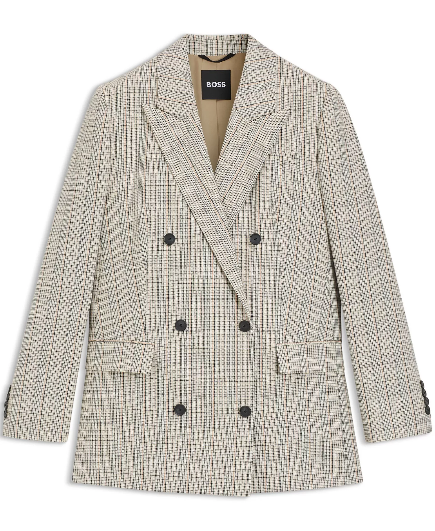 BOSS by Women's Stretch Wool Regular-Fit Blazer - Open - 0