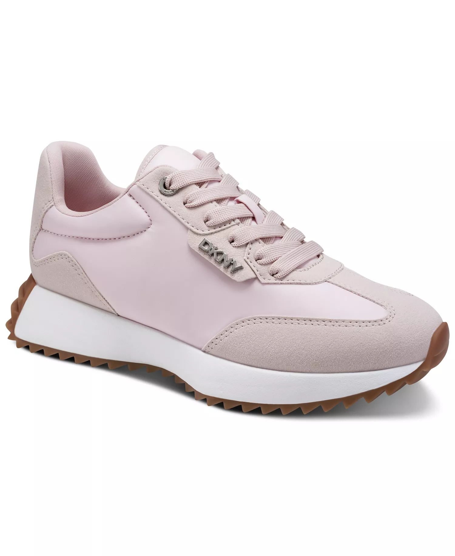 Women's Naples Lace Up Sneakers - Light Pink - 10M