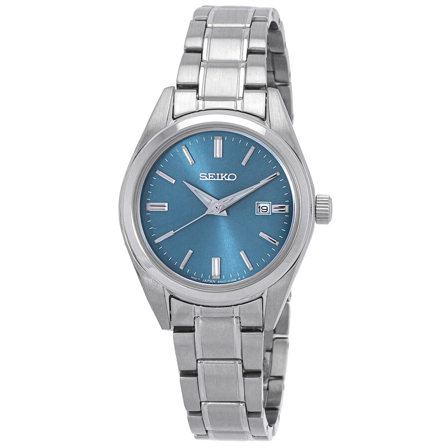 Seiko Essentials Quartz Blue Dial Ladies Watch