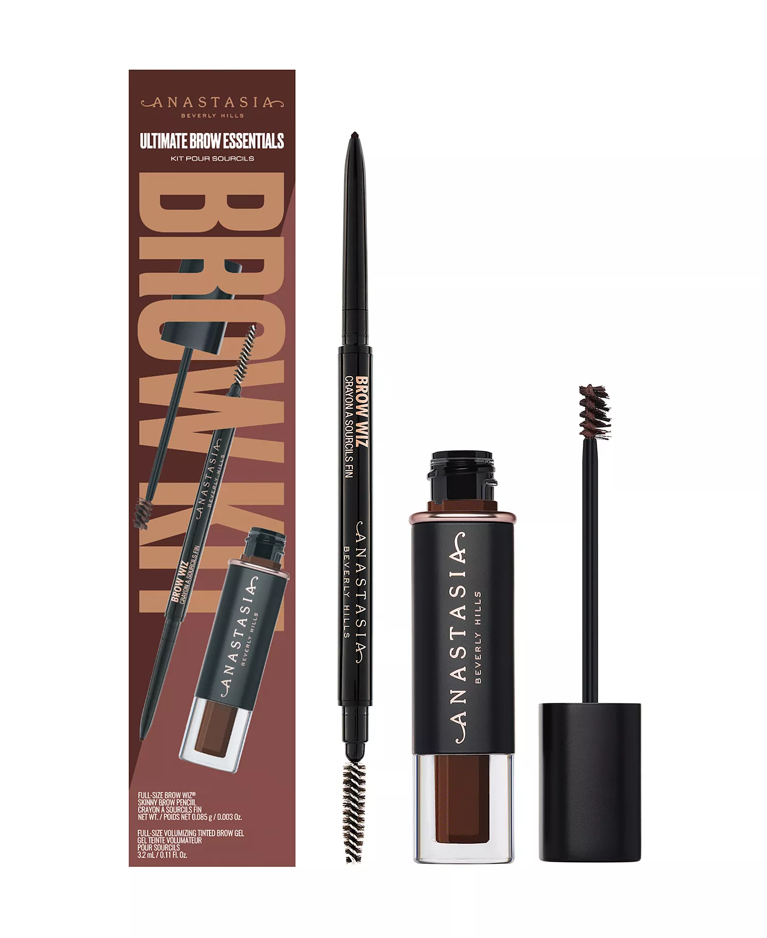 2-Pc. Ultimate Brow Essentials Set - Dark Brown - No Size