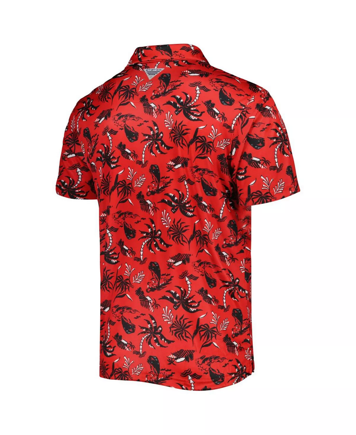 Men's Red Georgia Bulldogs Super Terminal Tackle Omni-Shade Polo Shirt - Red - L