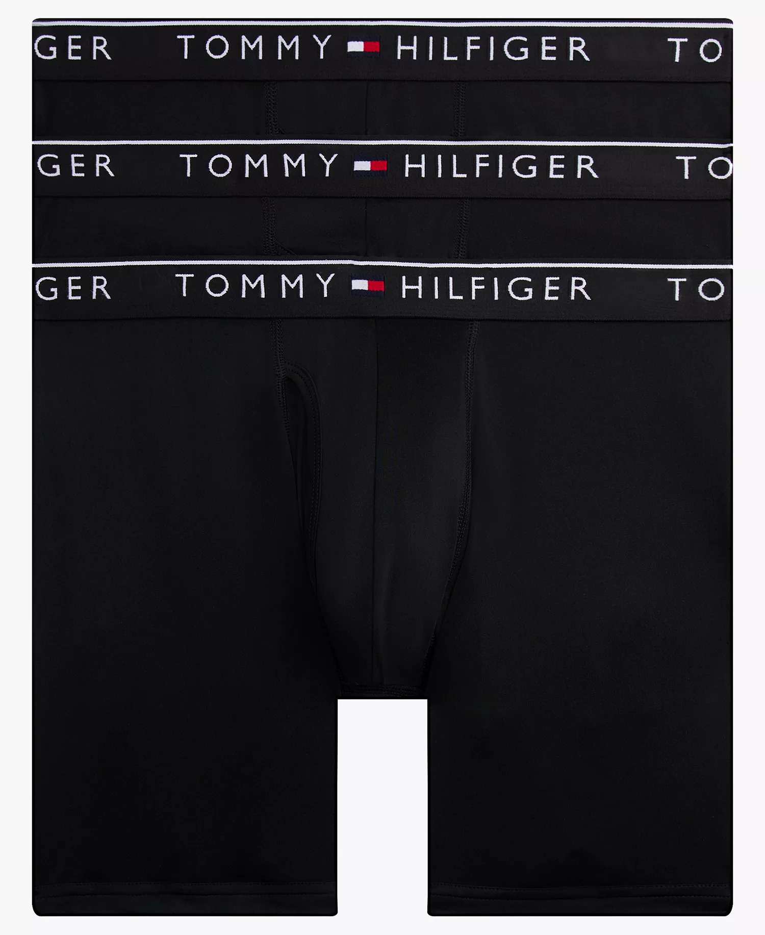 Men's 3-Pack Micro Boxer Briefs Set - Black - 1X