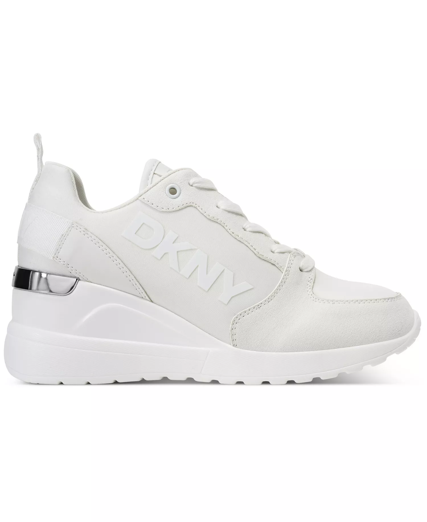 Women's Cait Wedge Sneaker - White - 11M