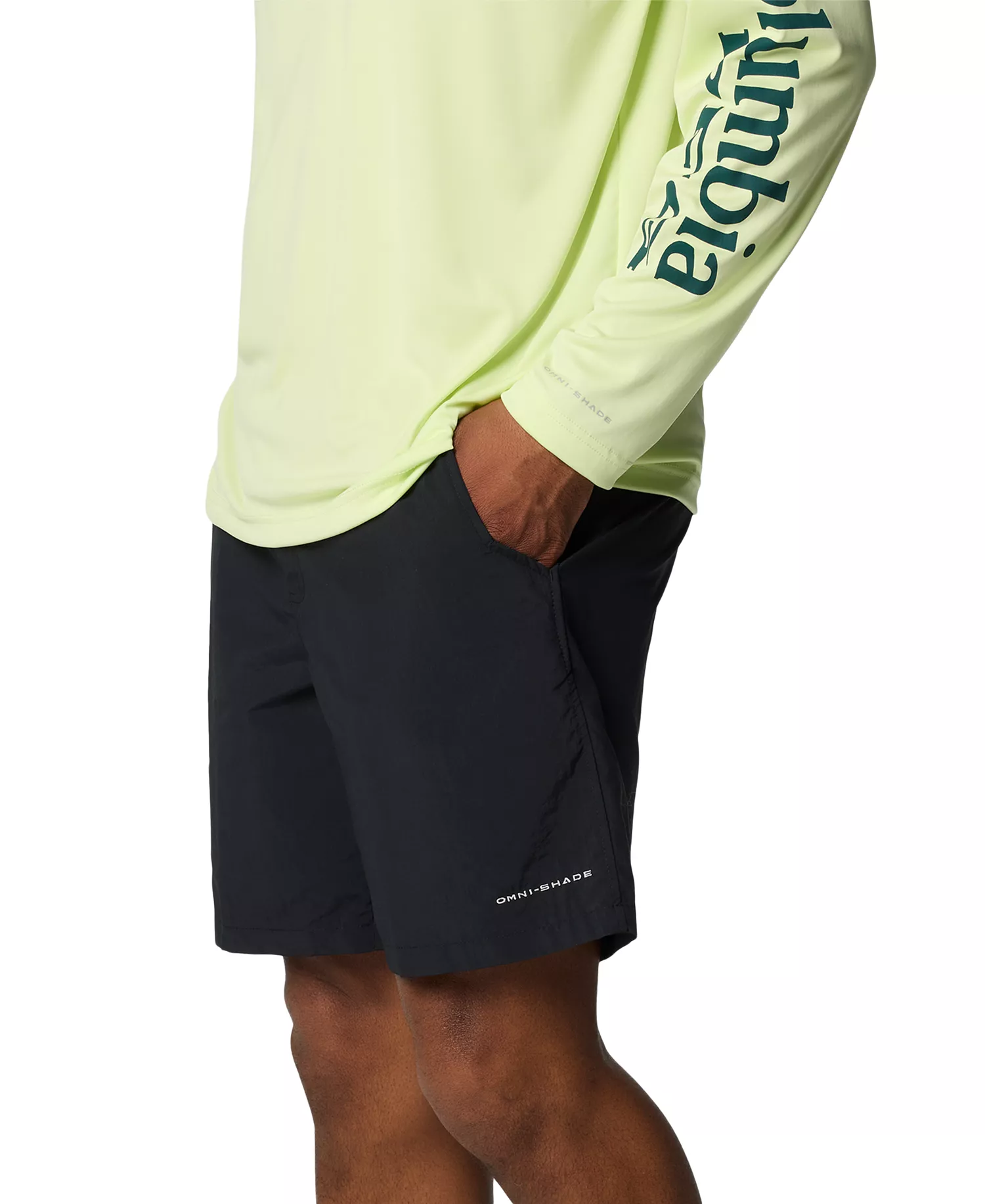 Men's PFG Backcast IV 6" Water Shorts - Black - 2XL