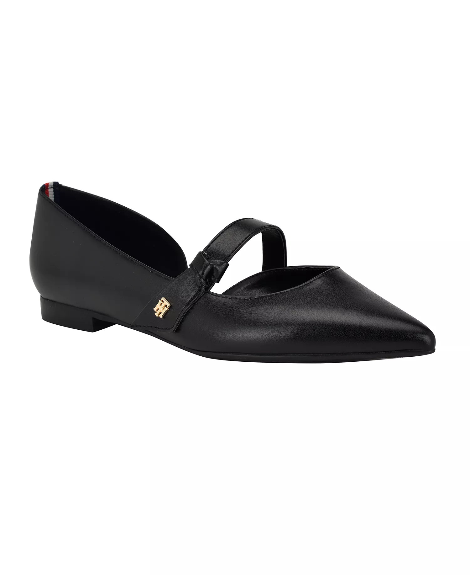 Women's Venny d'Orsay Mary Jane Flats - Black - 6.5M