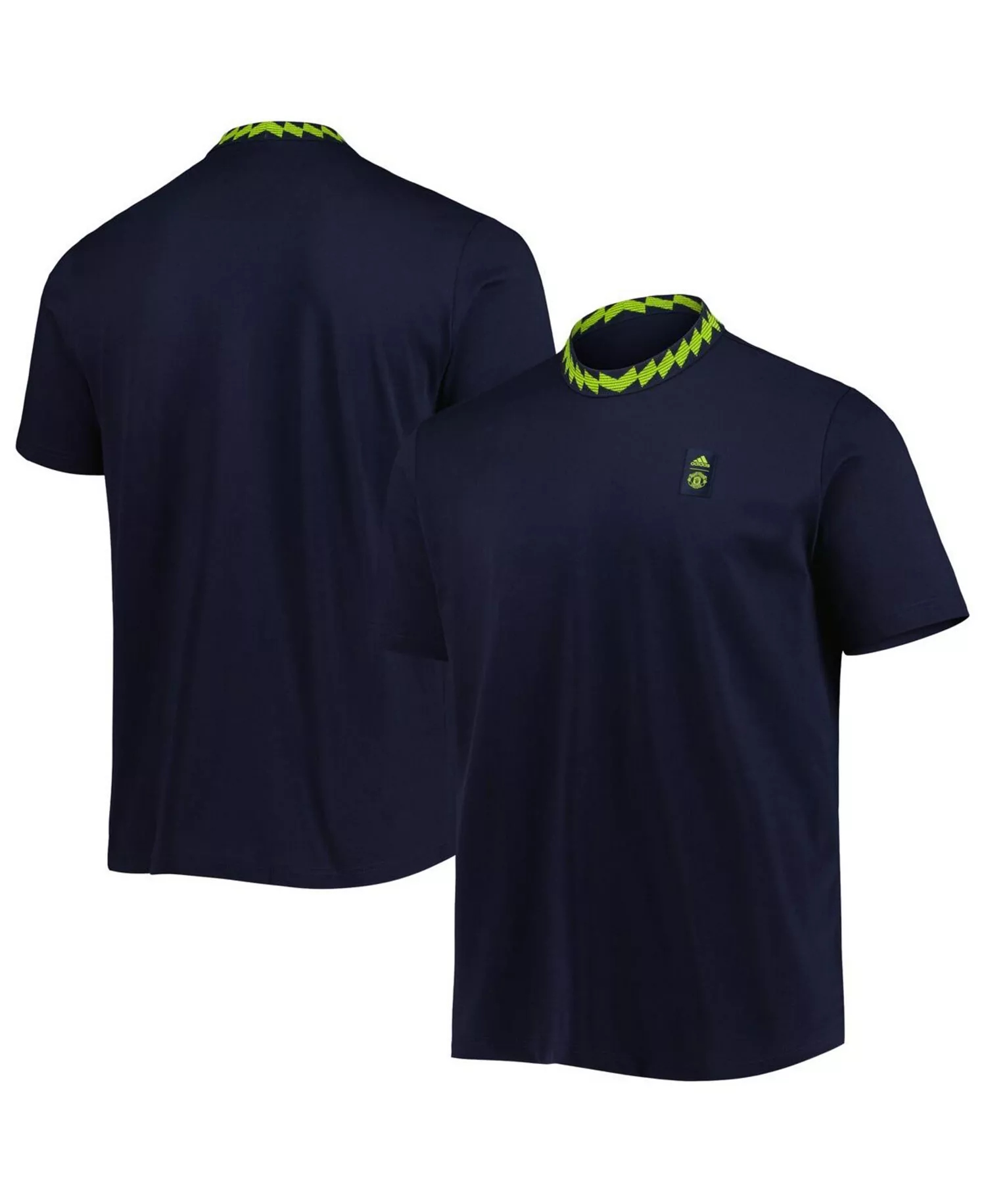 Men's Navy Manchester United Lifestyle T-shirt - Navy - M