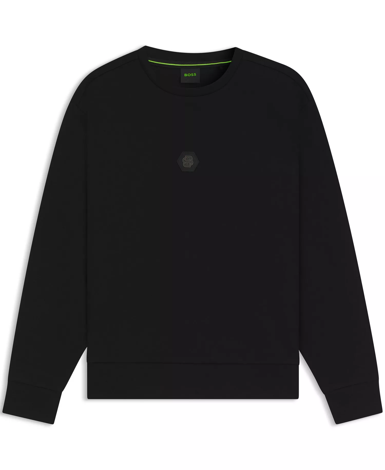 Men's Monogram Cotton-Blend Sweatshirt - Black - 2XL