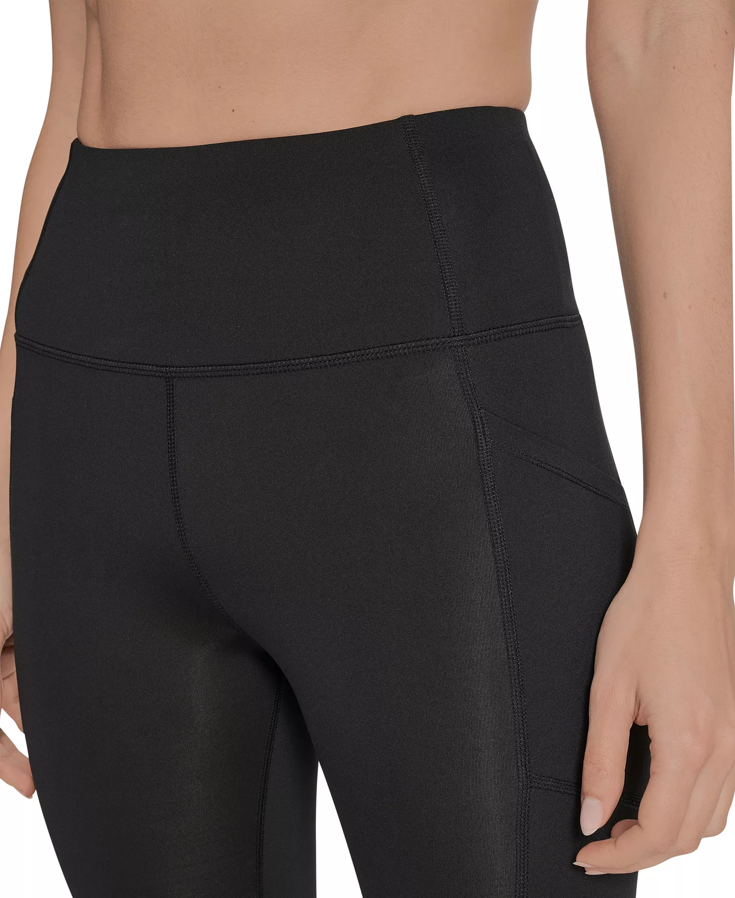 Women's Performance High Waist Side Pocket Training Leggings - Black - S