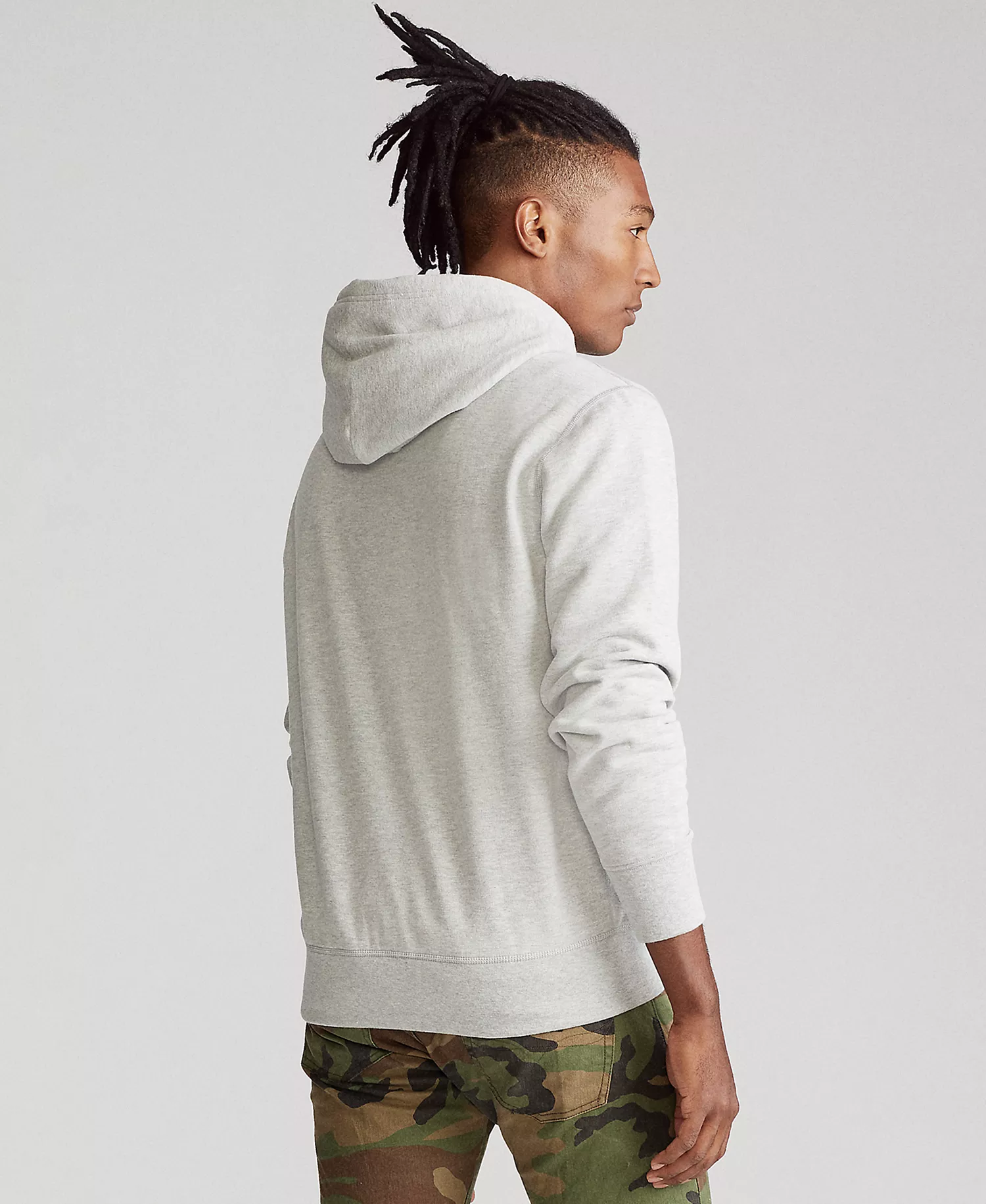 Men's Big & Tall Fleece Hoodie - Andover Heather - 2LT