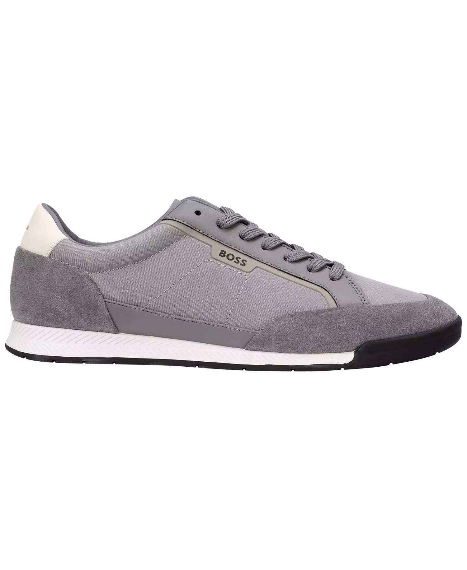 Men's Fashion Athletic Round Toe Sneakers - Gray - 10M