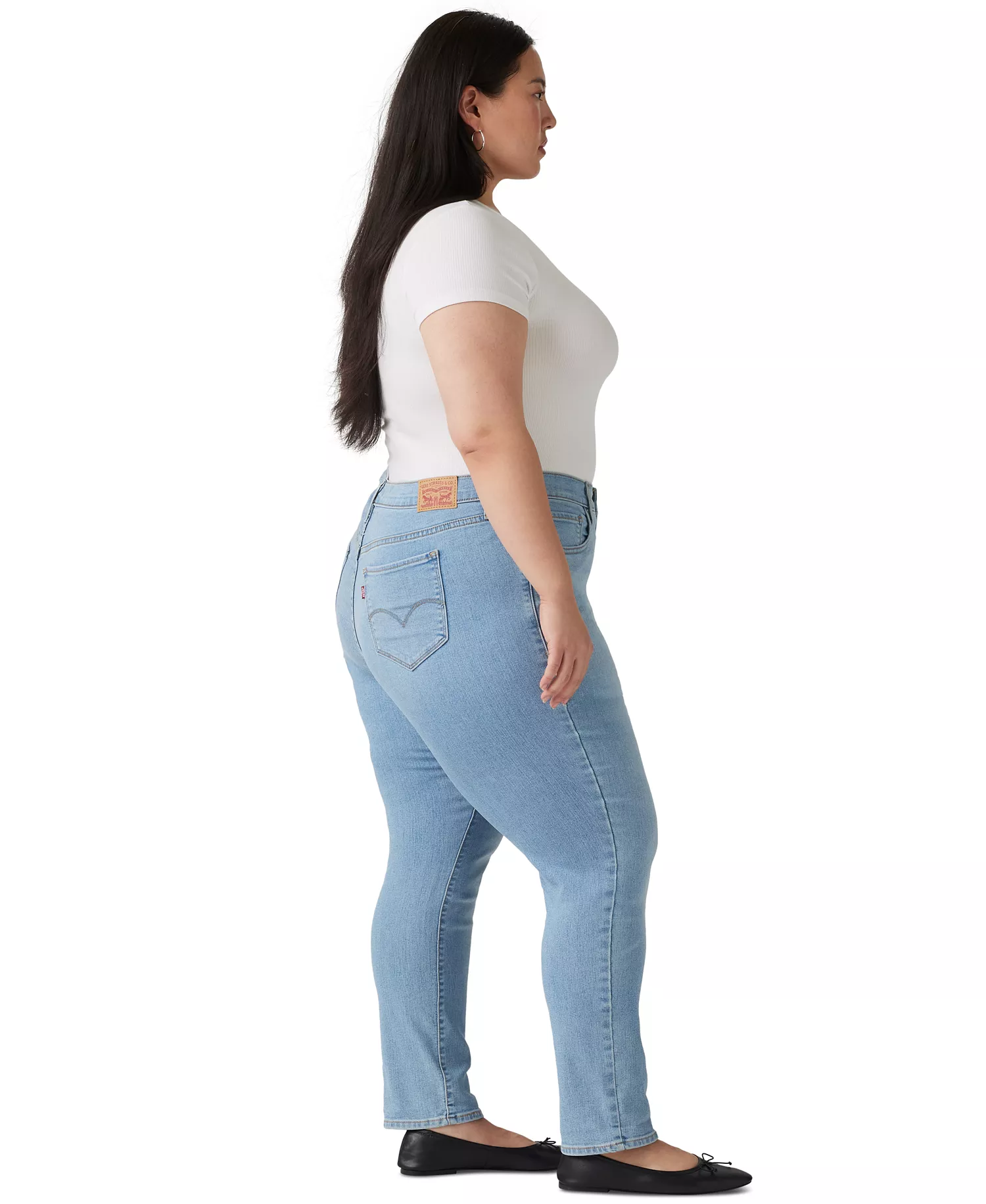 Women's 311 Mid Rise Shaping Skinny Jeans - Bloom Black - 14W