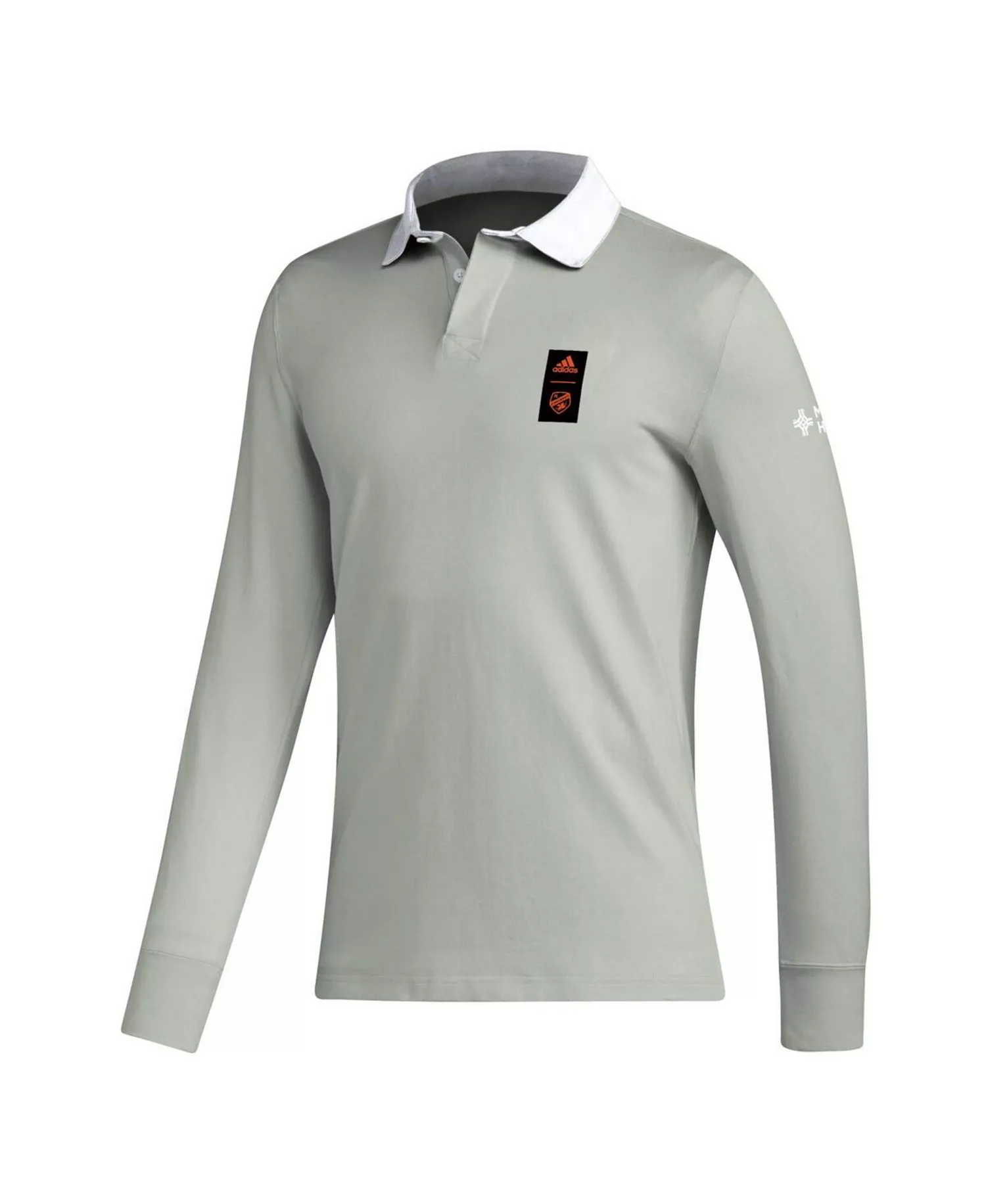 Men's 2023 Player Gray FC Cincinnati Travel Long Sleeve Polo Shirt - Gray - L