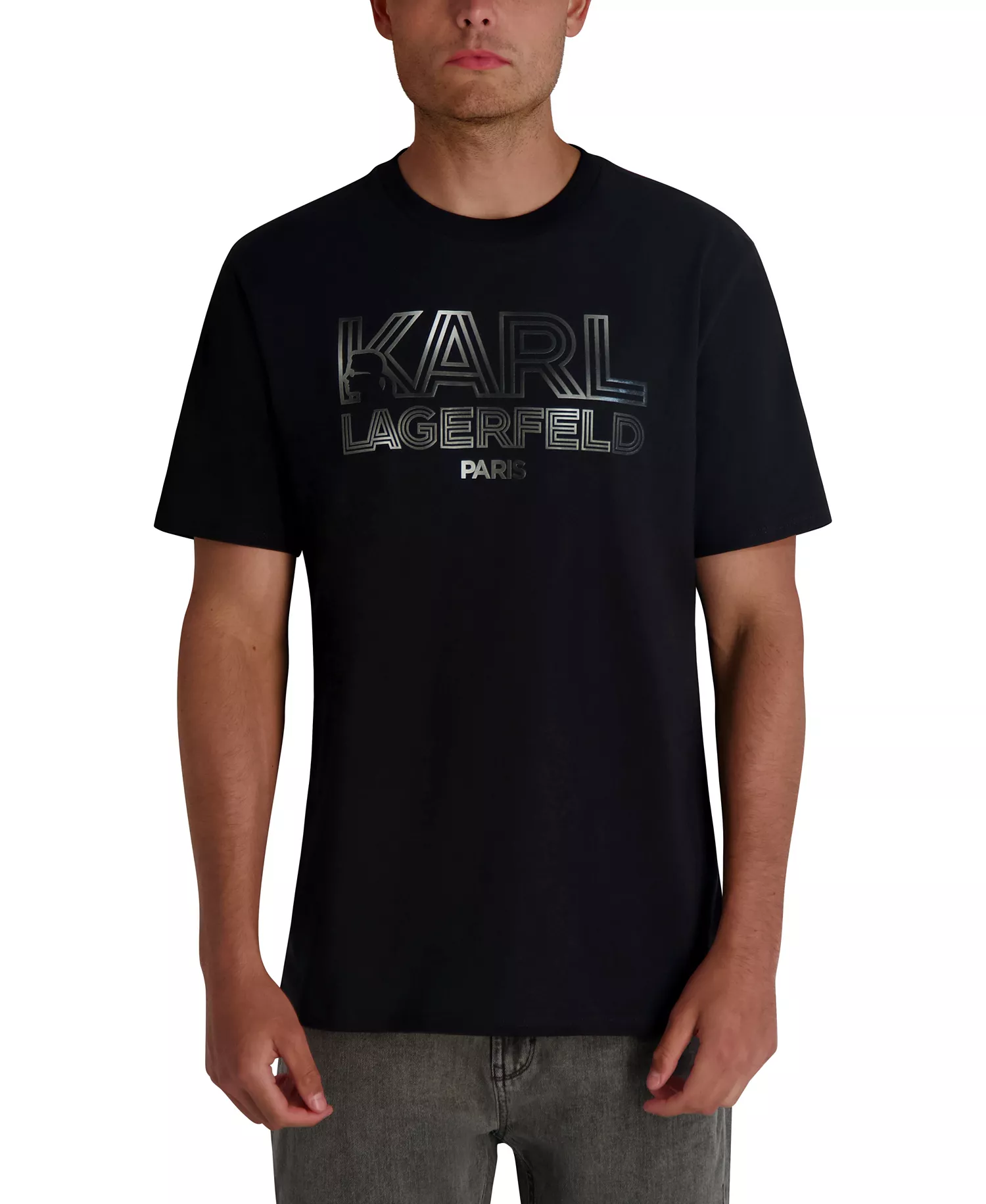 Men's Short Sleeve T-Shirt - Black - 2XL