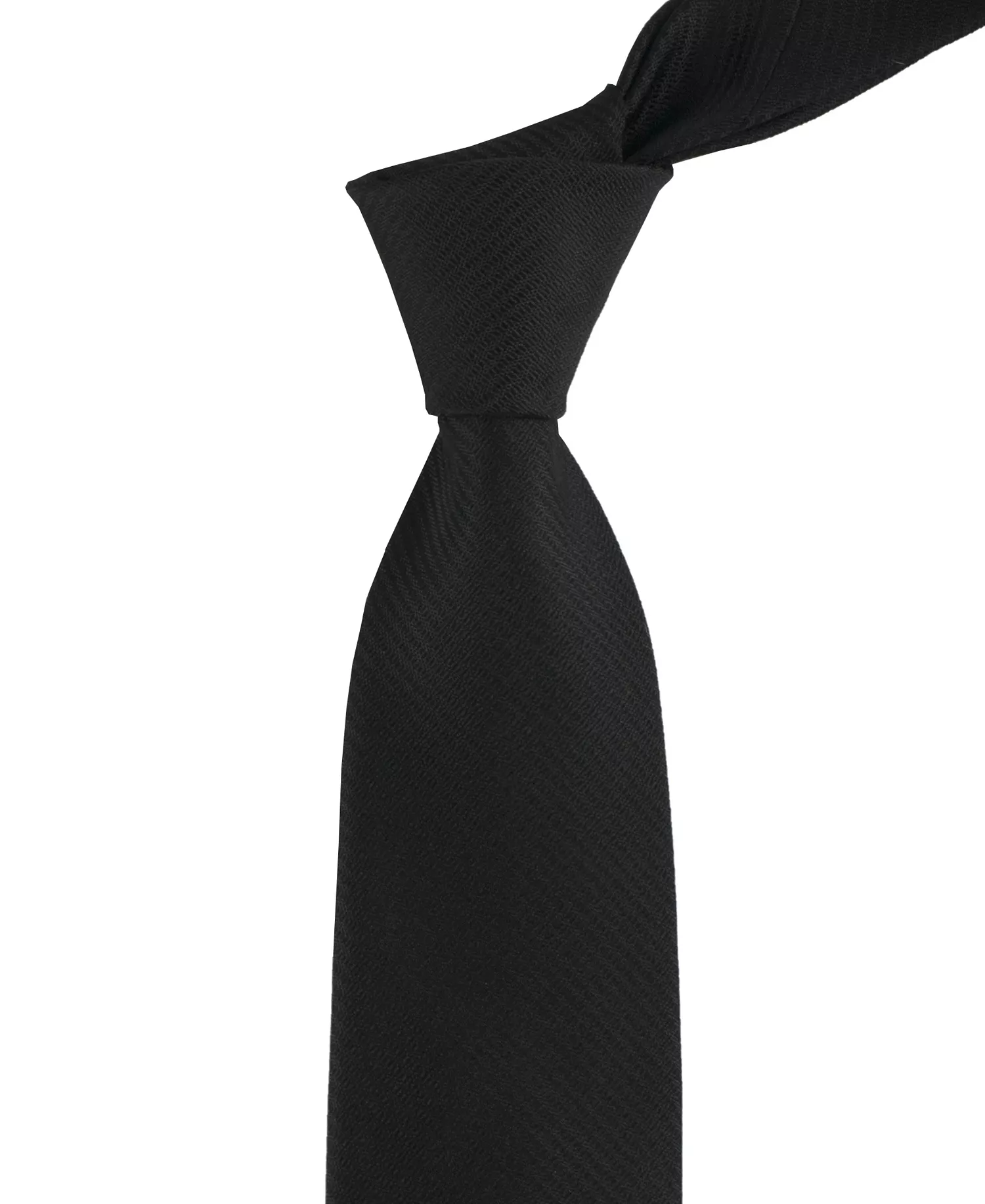 Men's Leah Micro Geometric Tie - Black - ONE SIZE